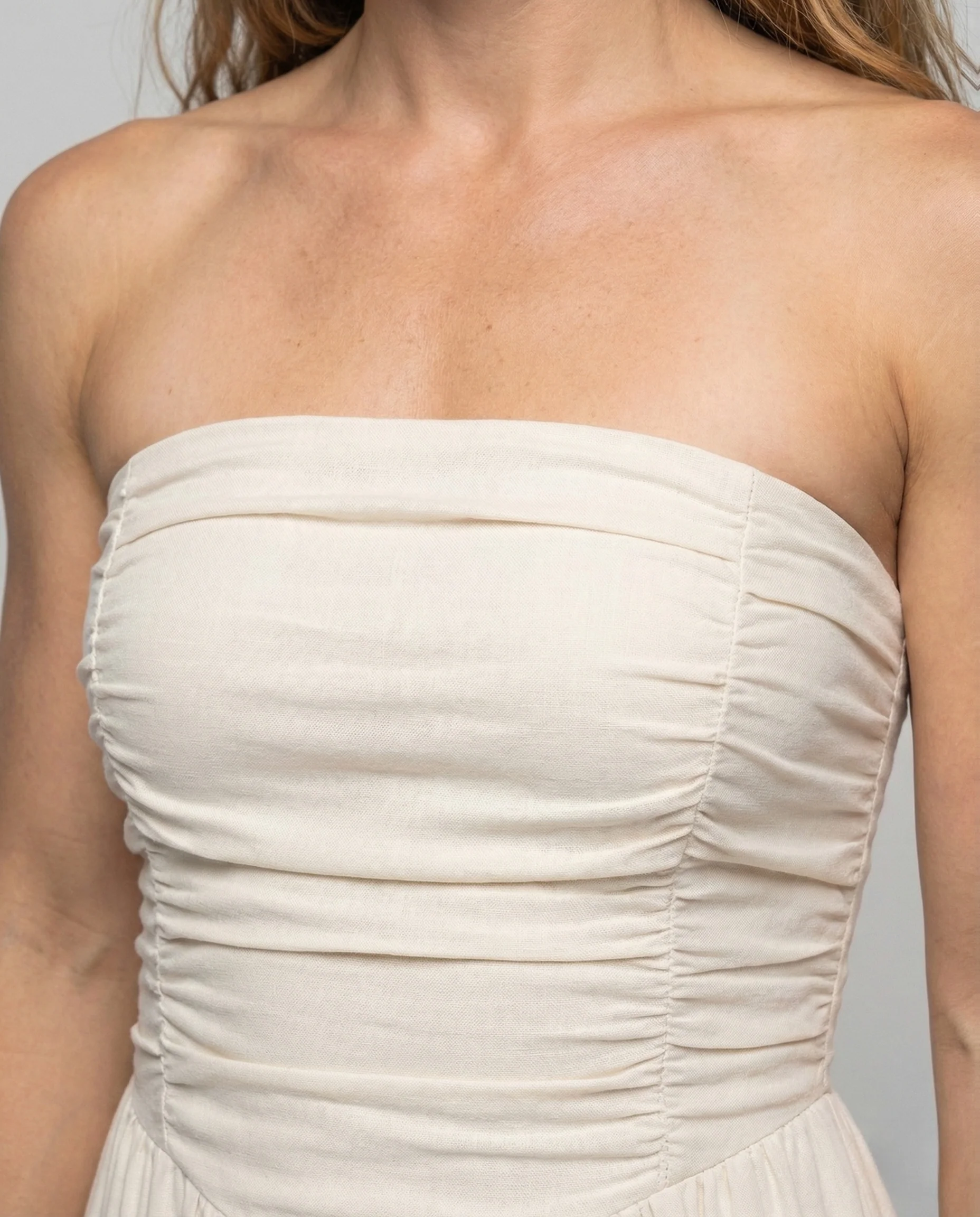 Damen Bandeau Maxikleid mit A-Linie - Image 3