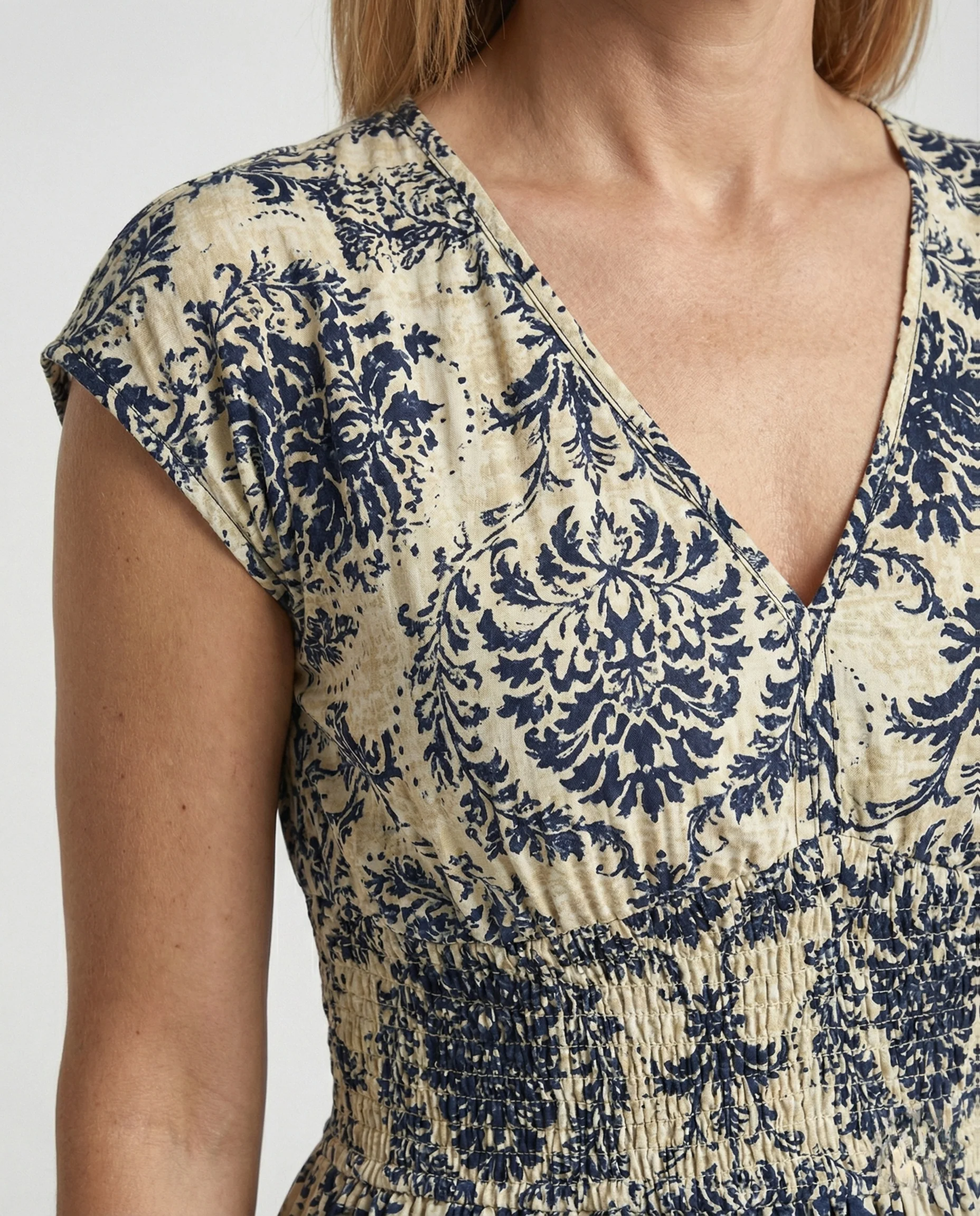 Damen Maxikleid Sommer Baumwolle - Image 3