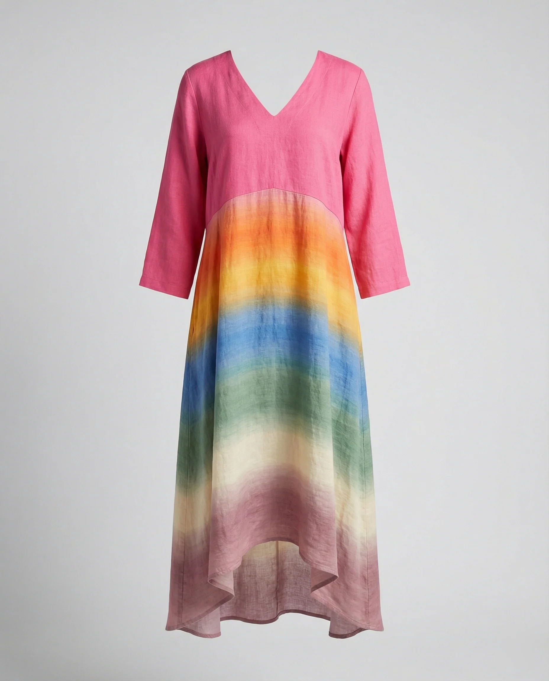 Boho Maxikleid Sommer Damen Taschen - Image 18