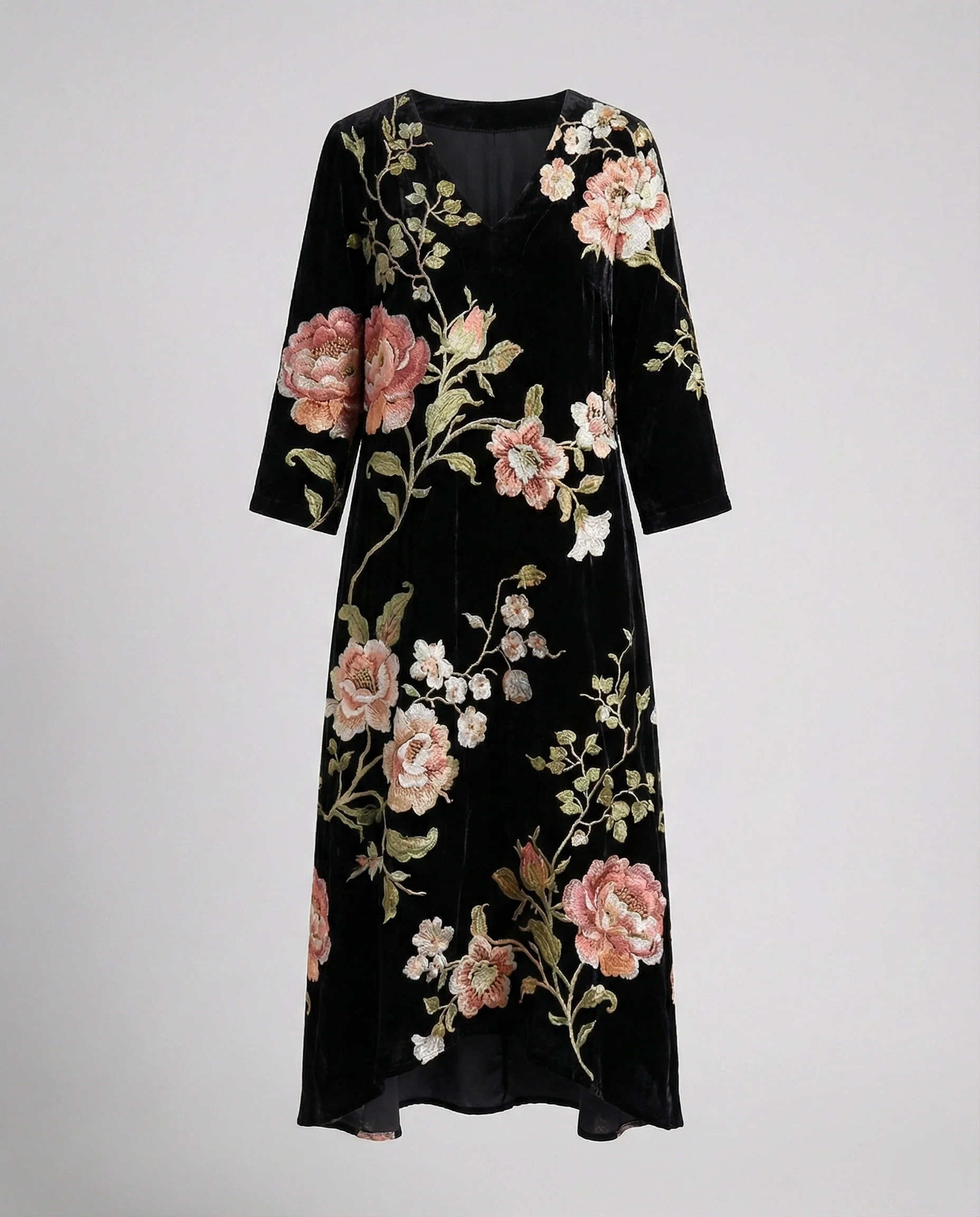 Boho Maxikleid Sommer Damen Taschen - Image 23