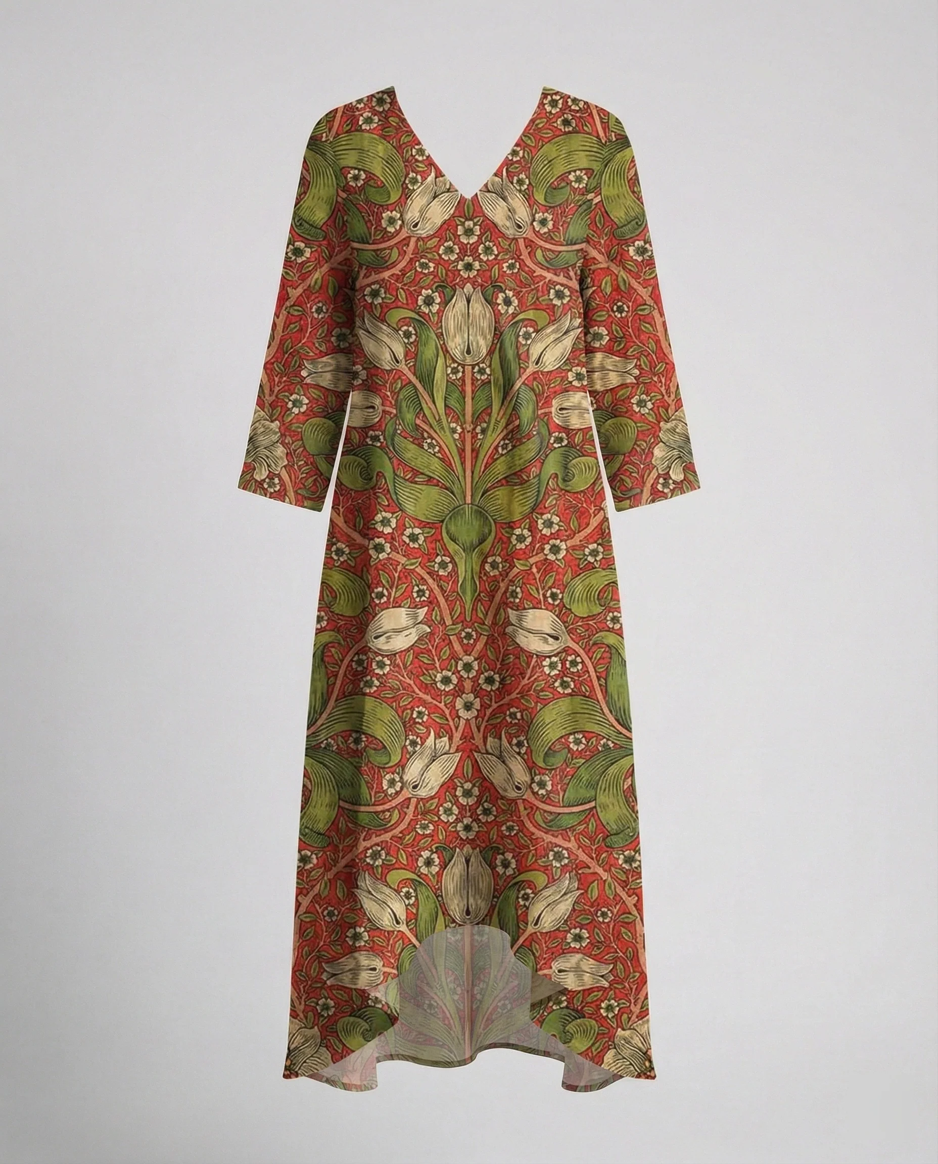Boho Maxikleid Sommer Damen Taschen - Image 27