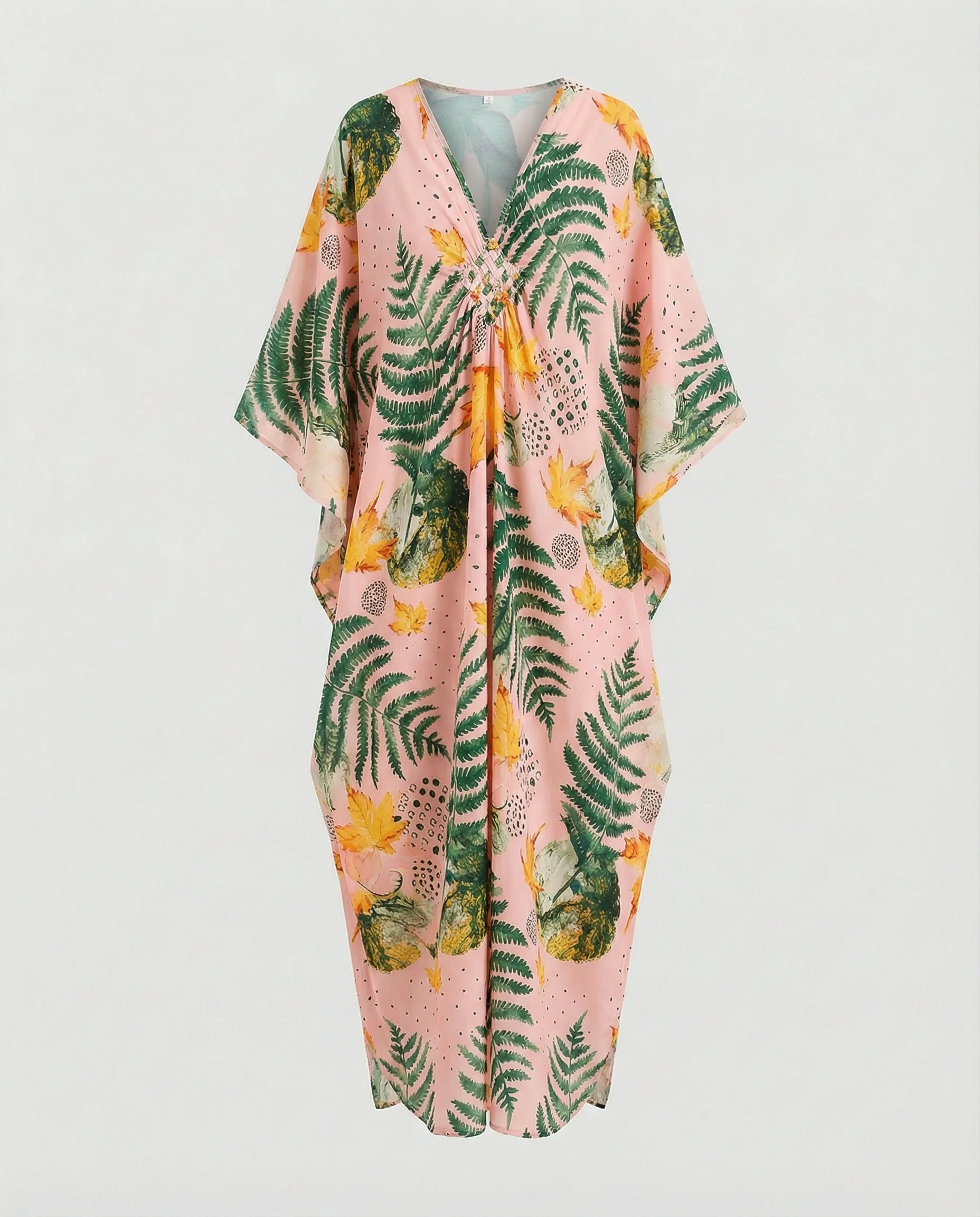 Damen Maxikleid Kaftan Sommer - Image 13