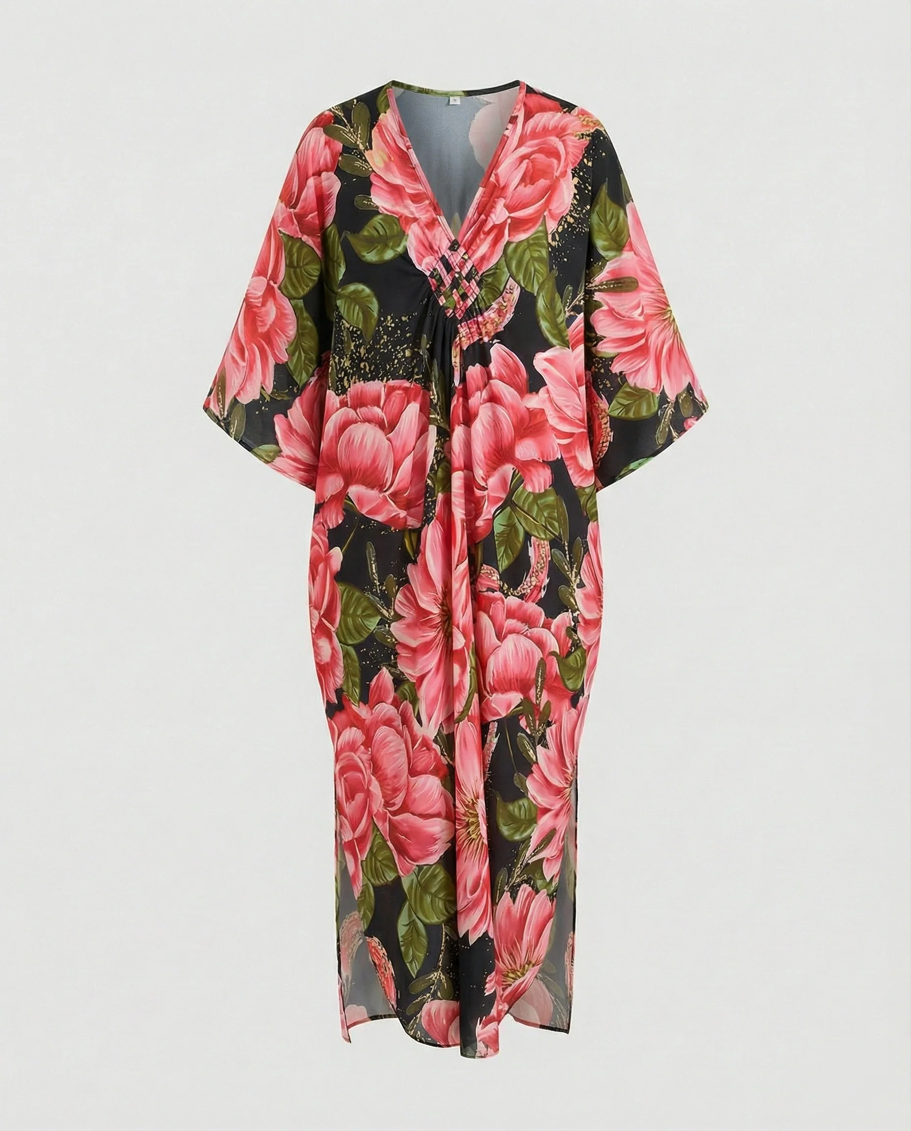 Damen Maxikleid Kaftan Sommer - Image 22