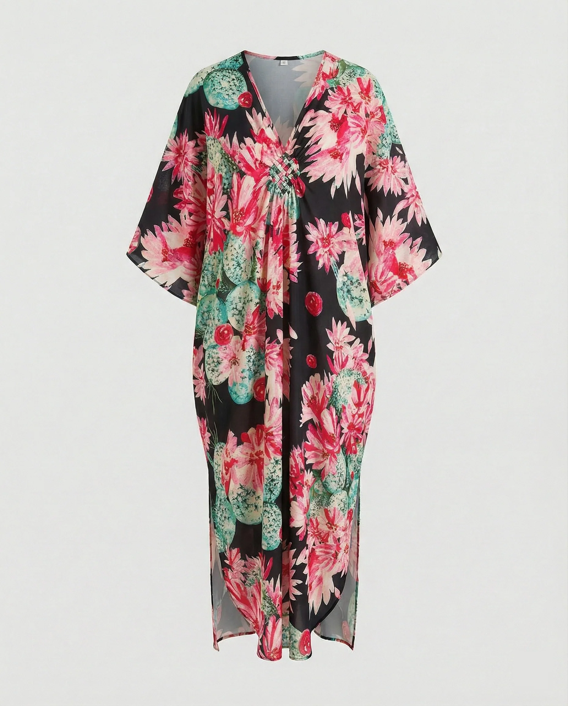 Damen Maxikleid Kaftan Sommer - Image 29