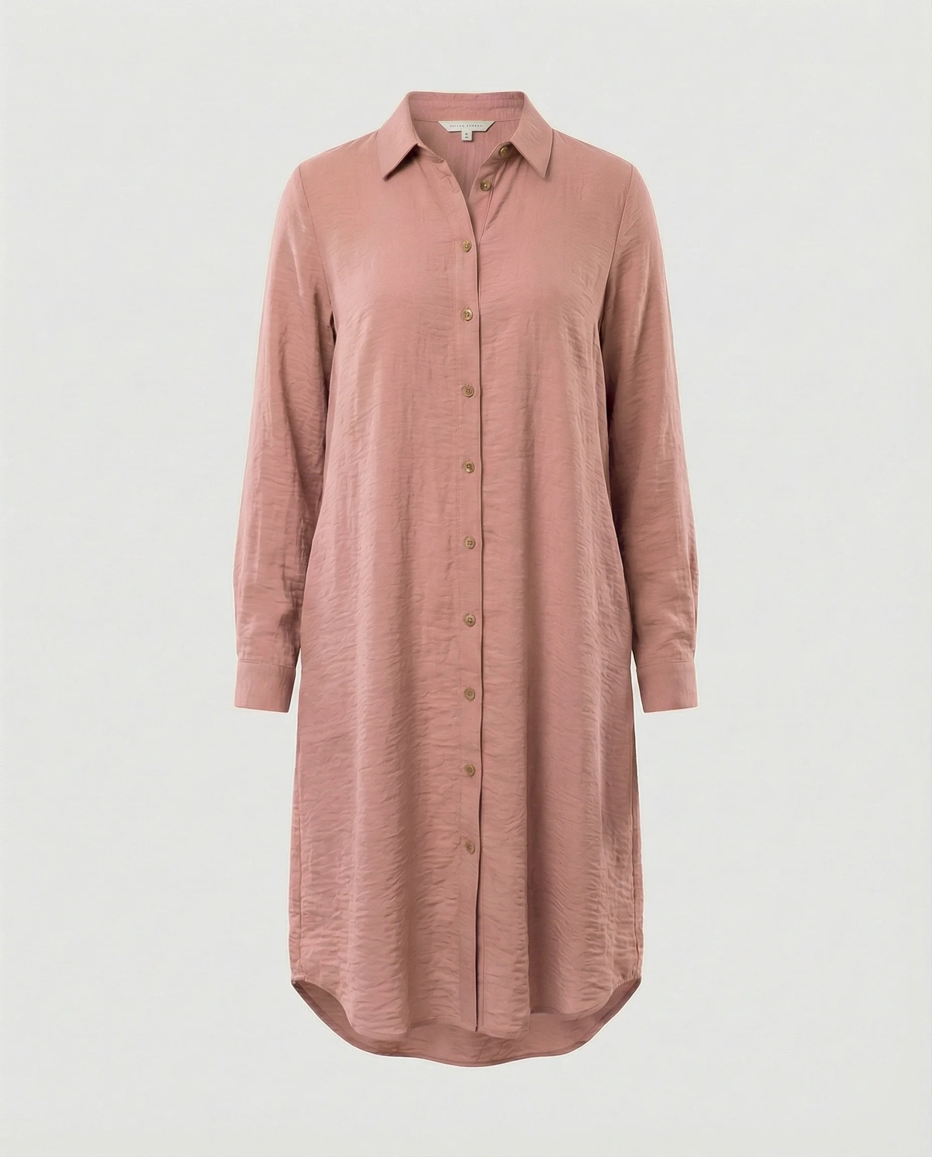 Damen Tunika Kleid lang mit Knopfleiste - Image 6