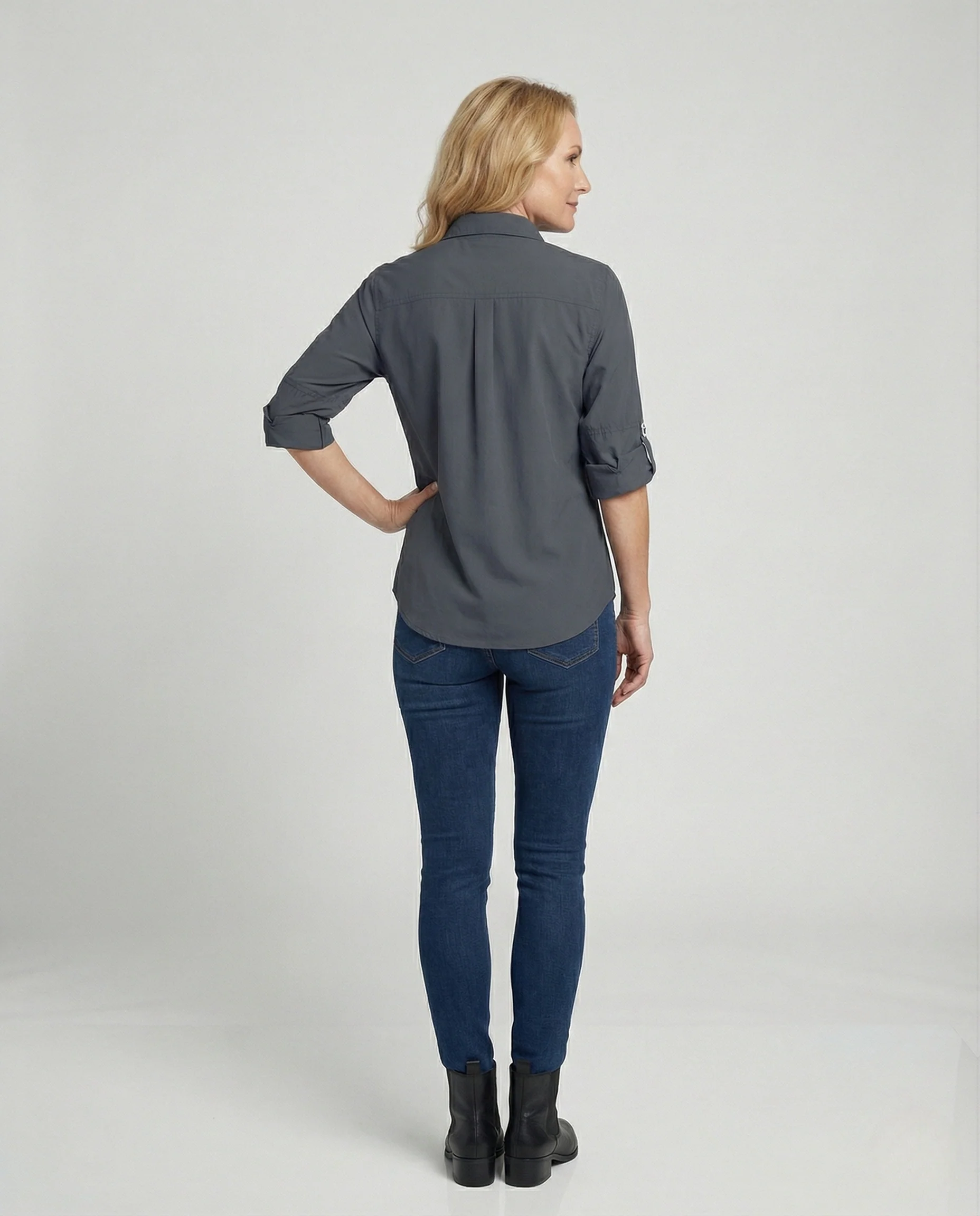 Damen Blusenjacke Utility Style - Image 4