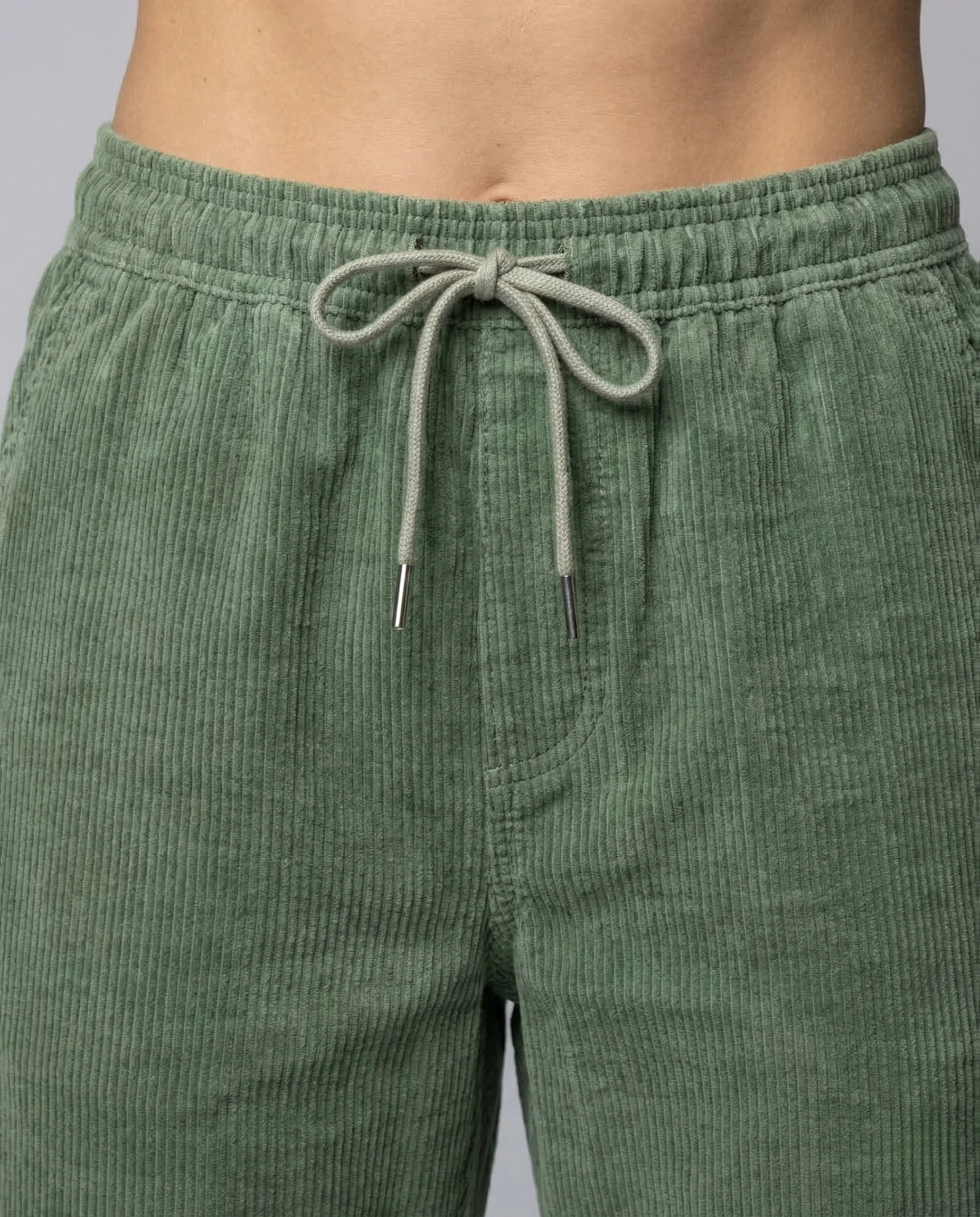 Damen Cord Jogginghose Elastikbund - Image 3