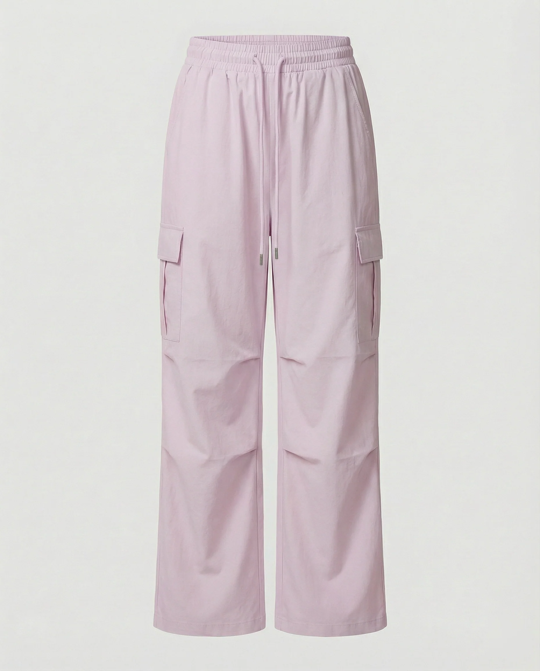 Lässige Taillenfaltenhose mit Tunnelzugschleife und elastischem Bund Heidi-Mode - Image 5