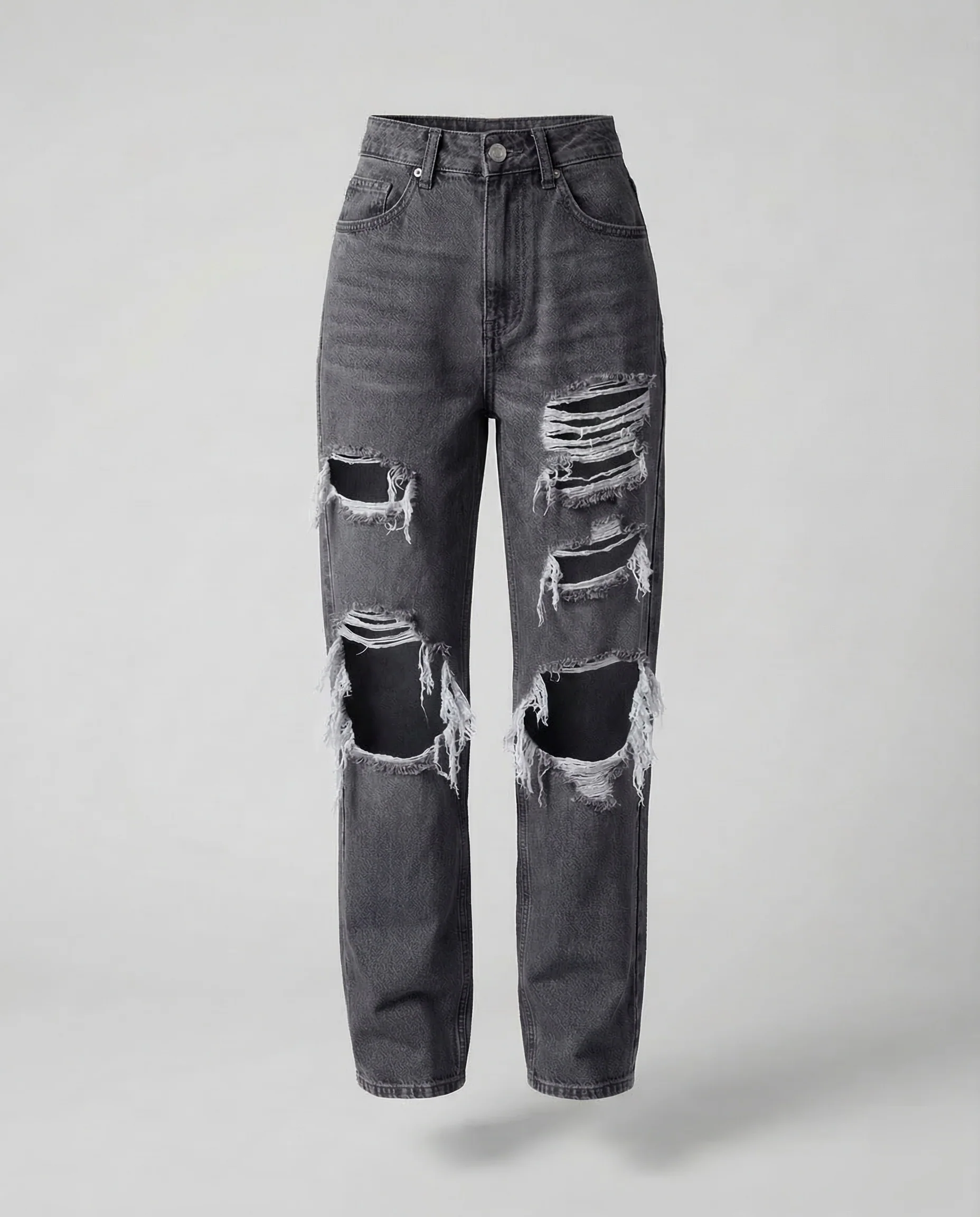 Damen Baggy Jeans High Waist - Image 6