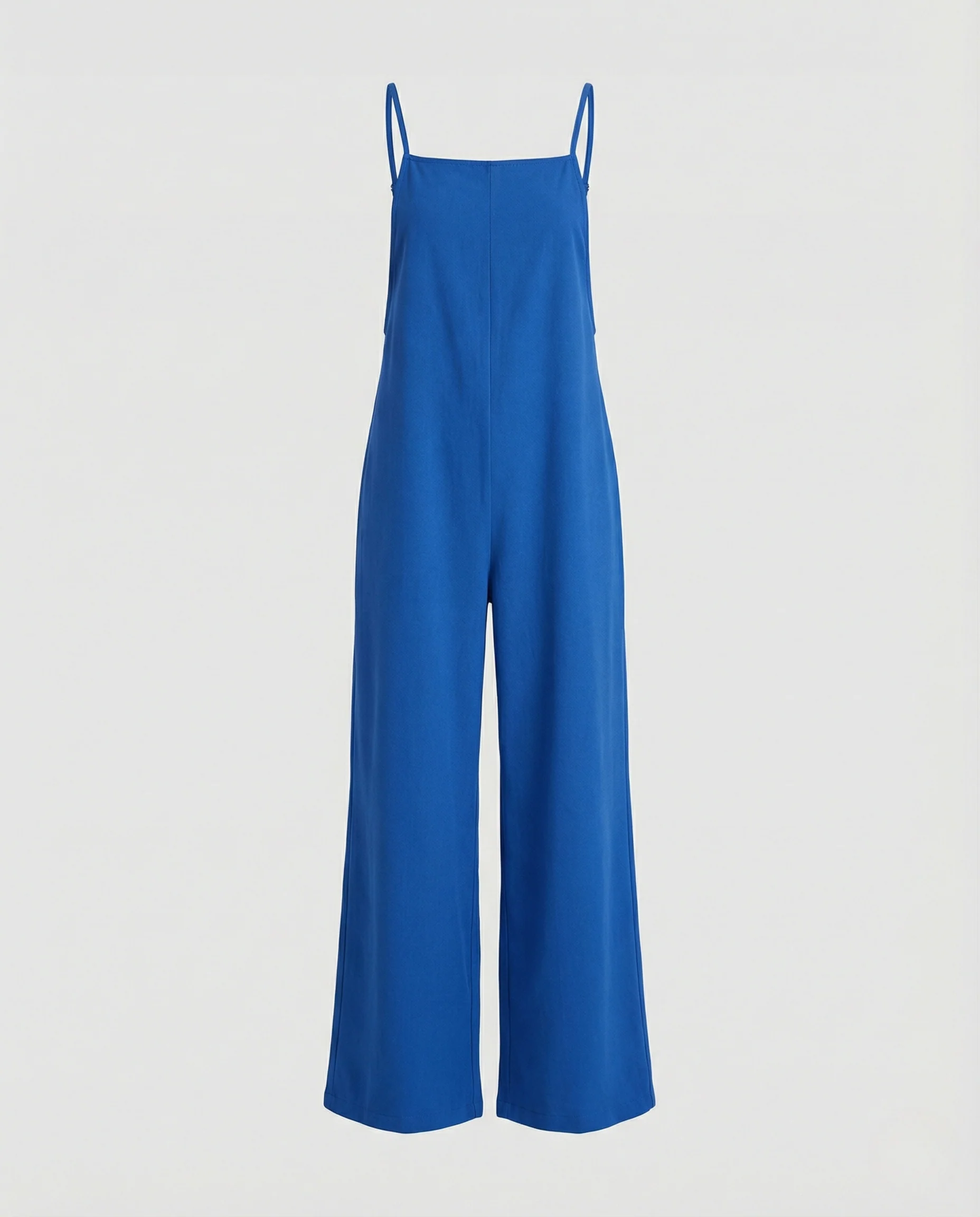 Damen Leinen-Overall mit weitem Bein - Image 4