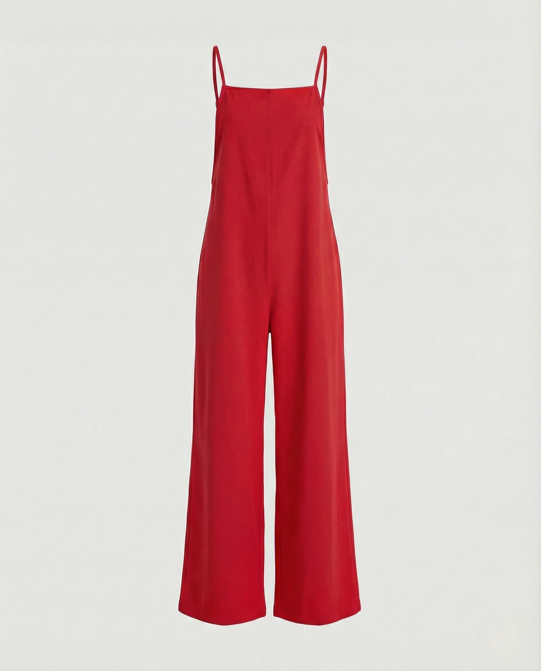Damen Leinen-Overall mit weitem Bein - Image 6