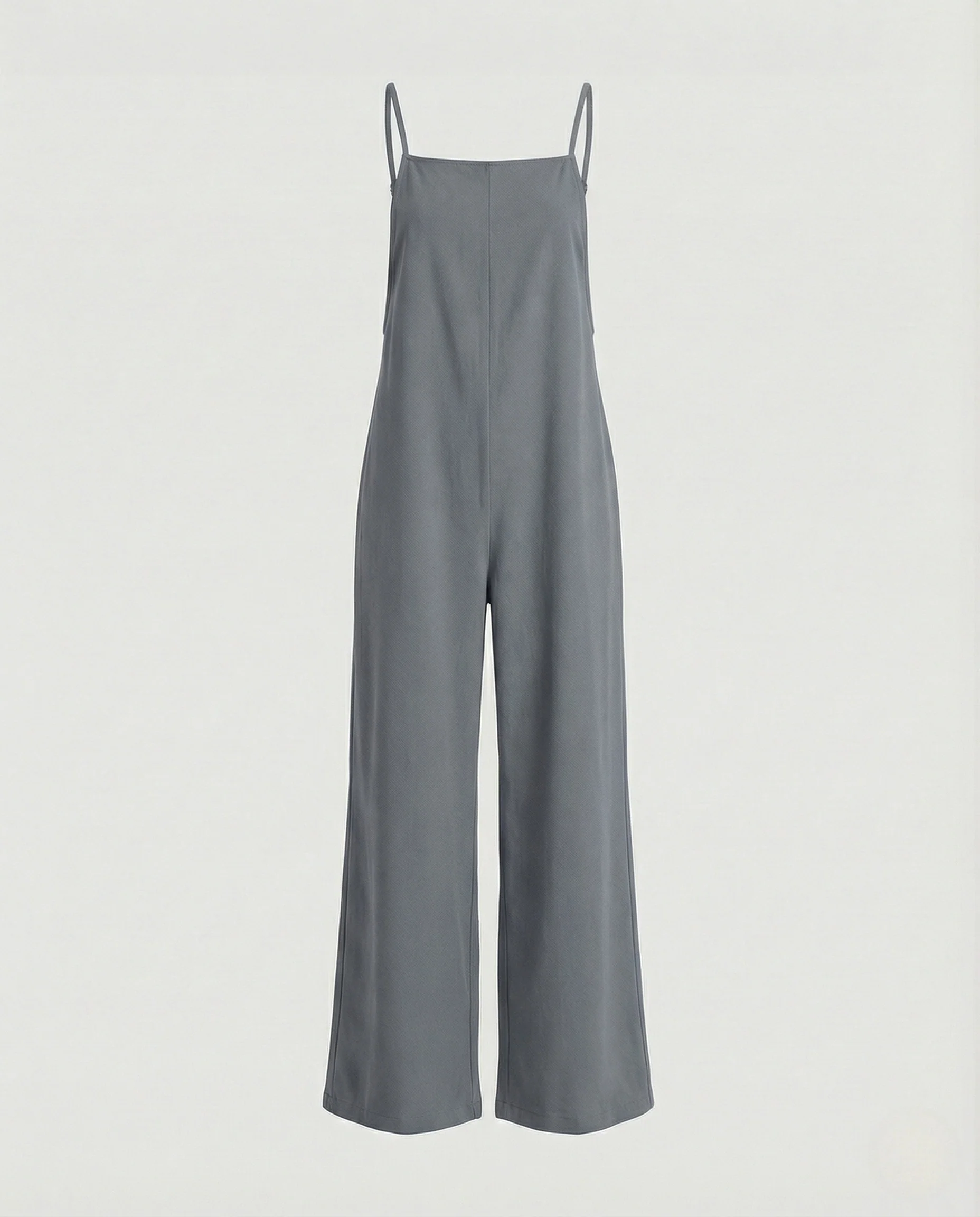 Damen Leinen-Overall mit weitem Bein - Image 9