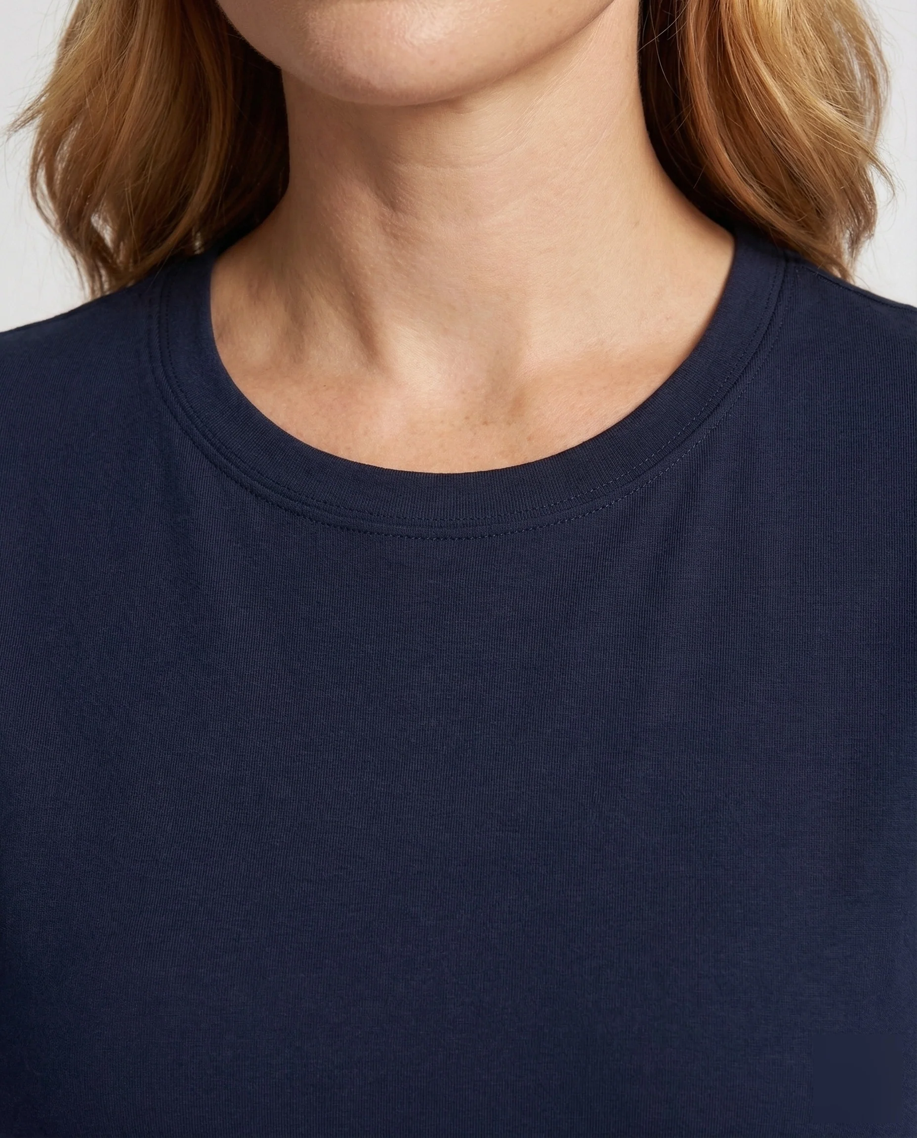 Damen Kurzarm Jerseykleid in A-Linie - Image 3