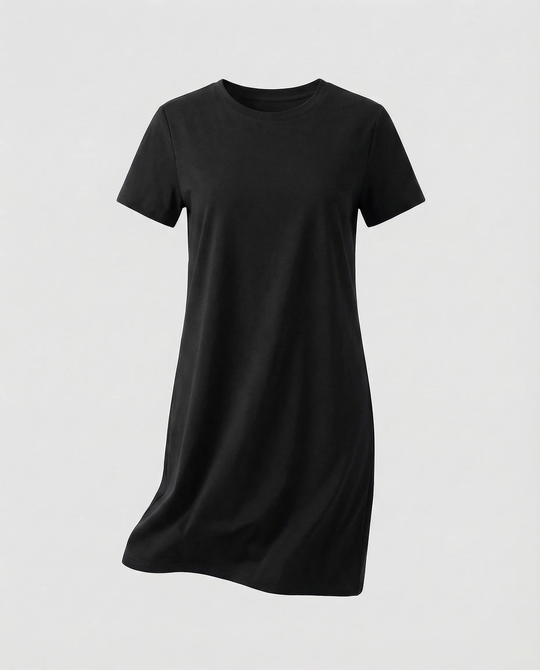 Damen Kurzarm Jerseykleid in A-Linie - Image 6