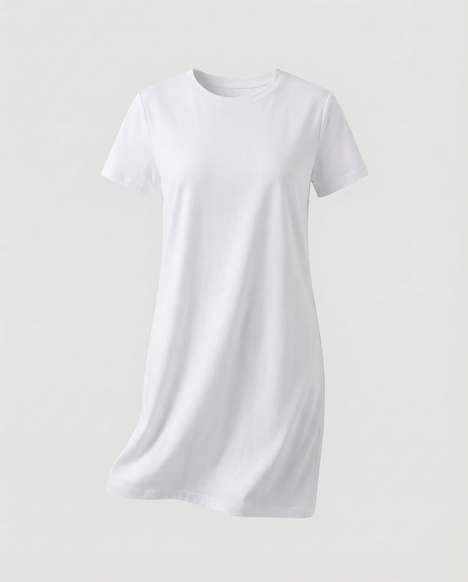 Damen Kurzarm Jerseykleid in A-Linie - Image 7