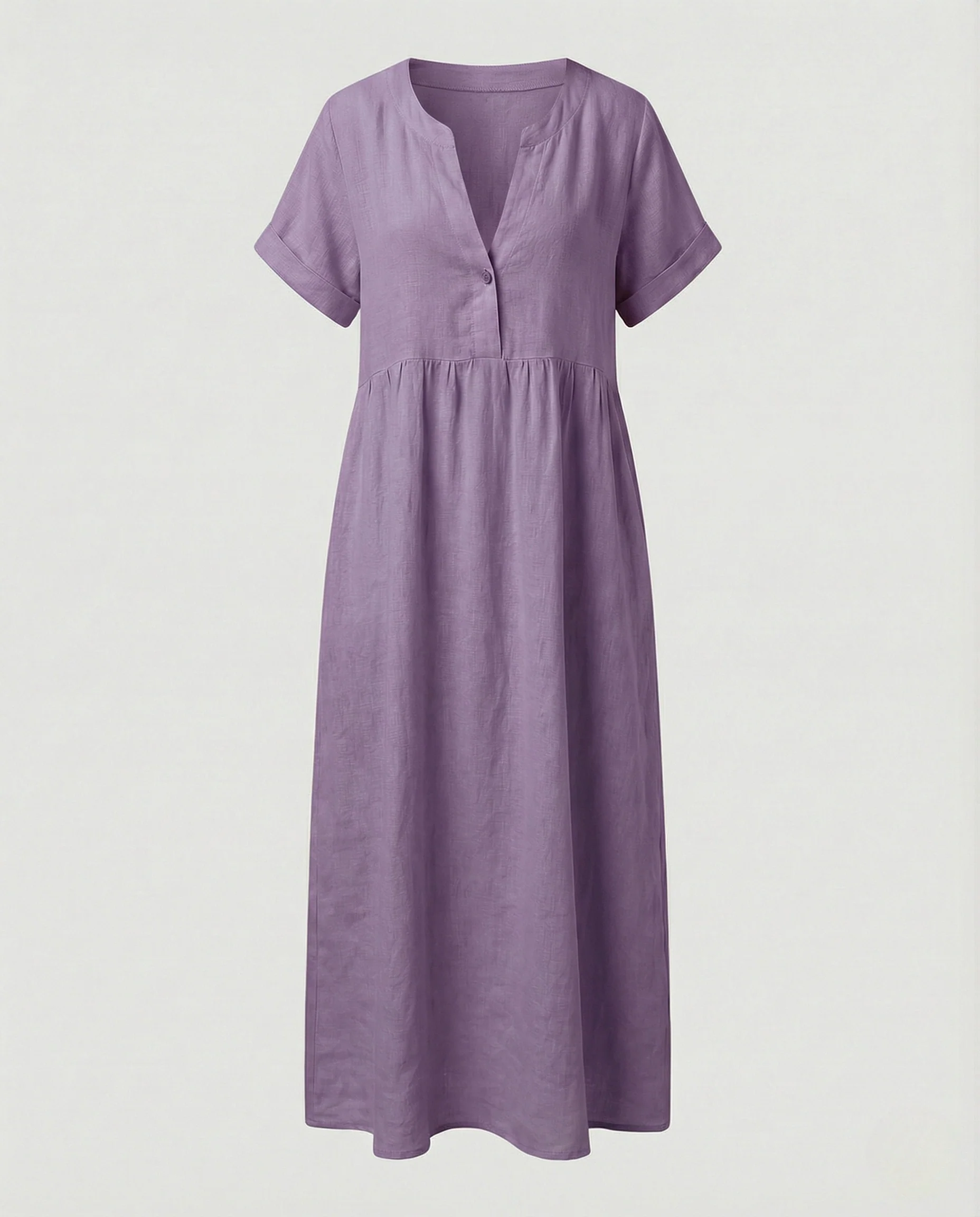 Bluse Damen Kurzarm Kentkragen - Image 7