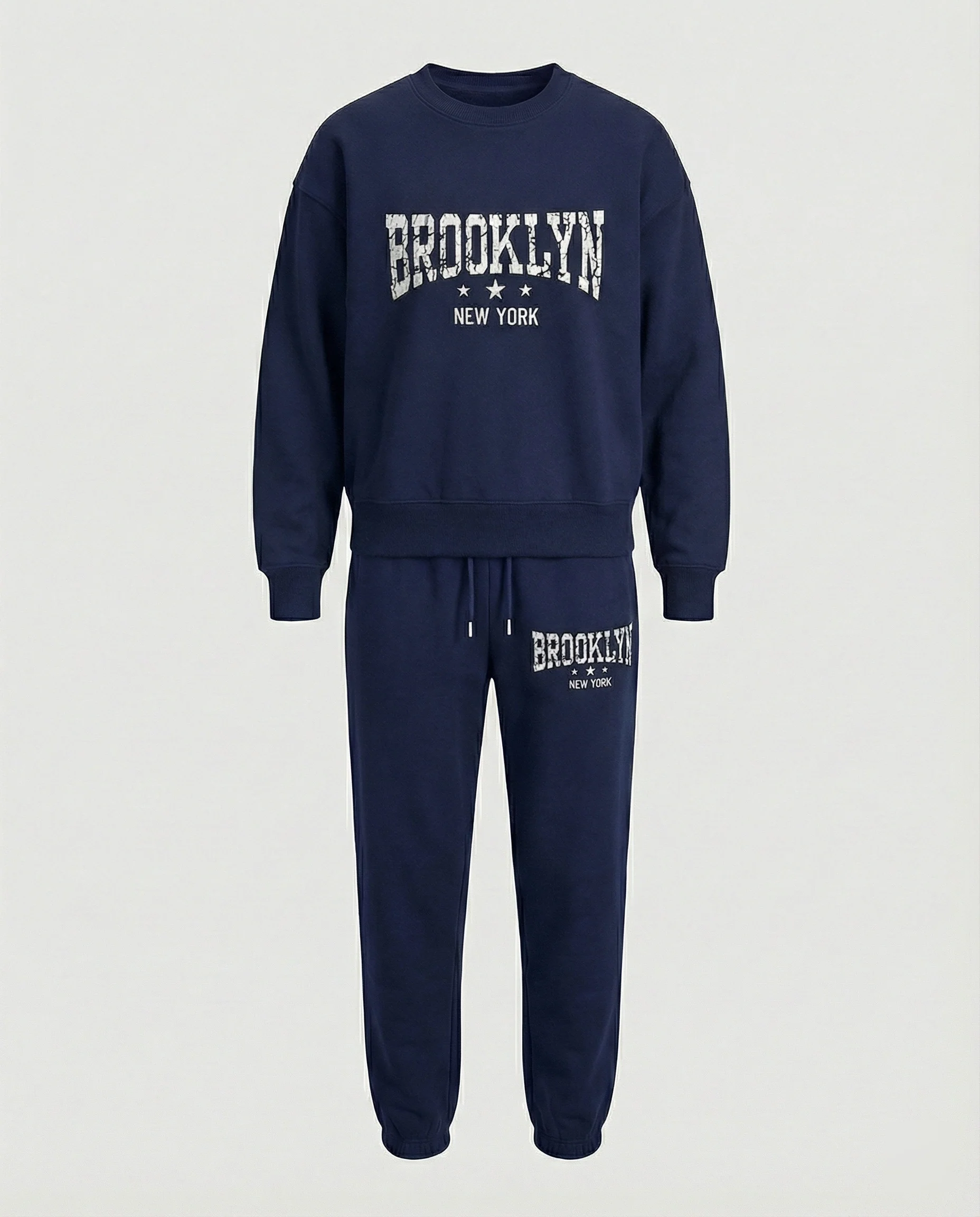 Damen Oversize Sweatset mit Print - Image 3