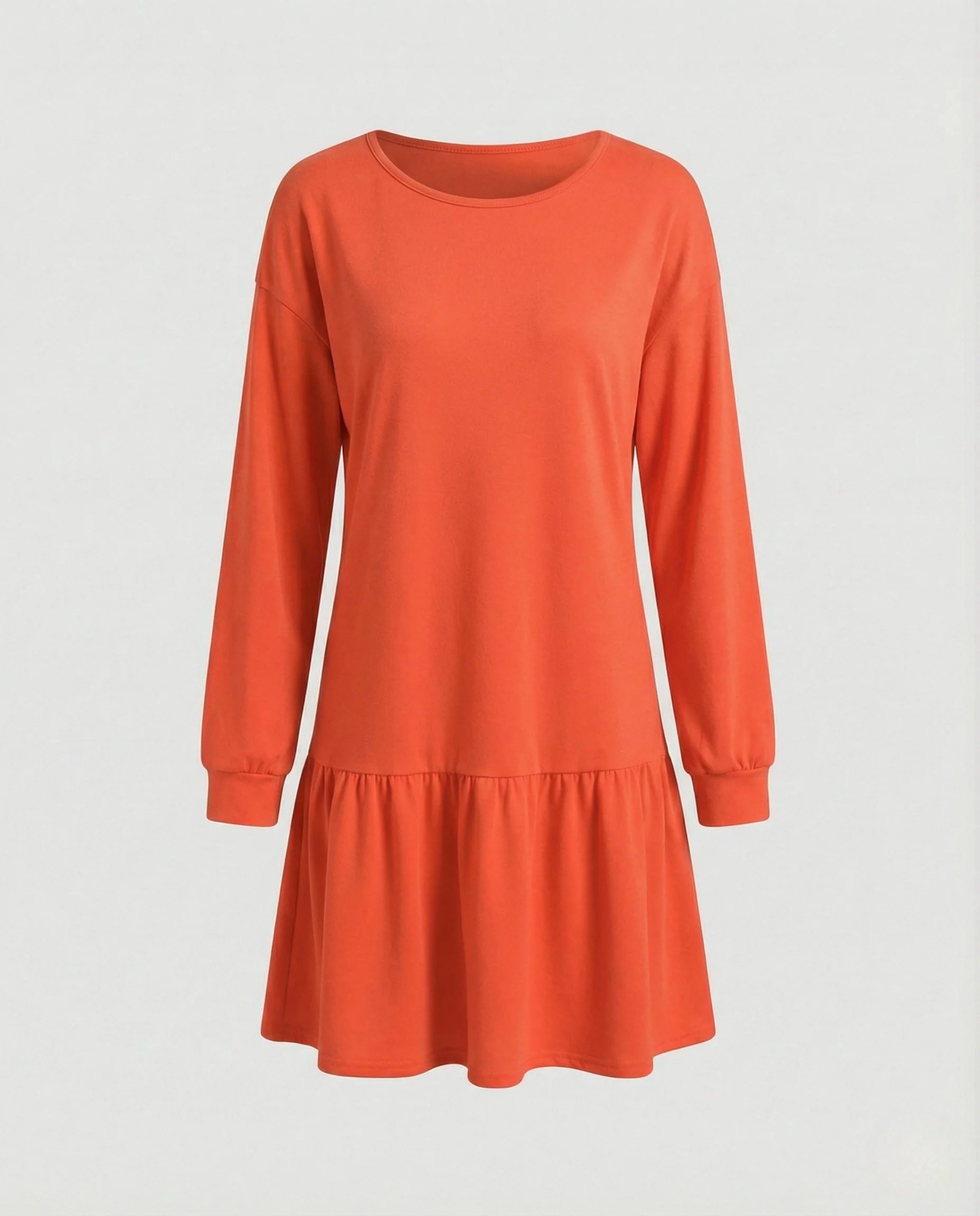 Damen Freizeitkleid Sweat Strick - Image 10