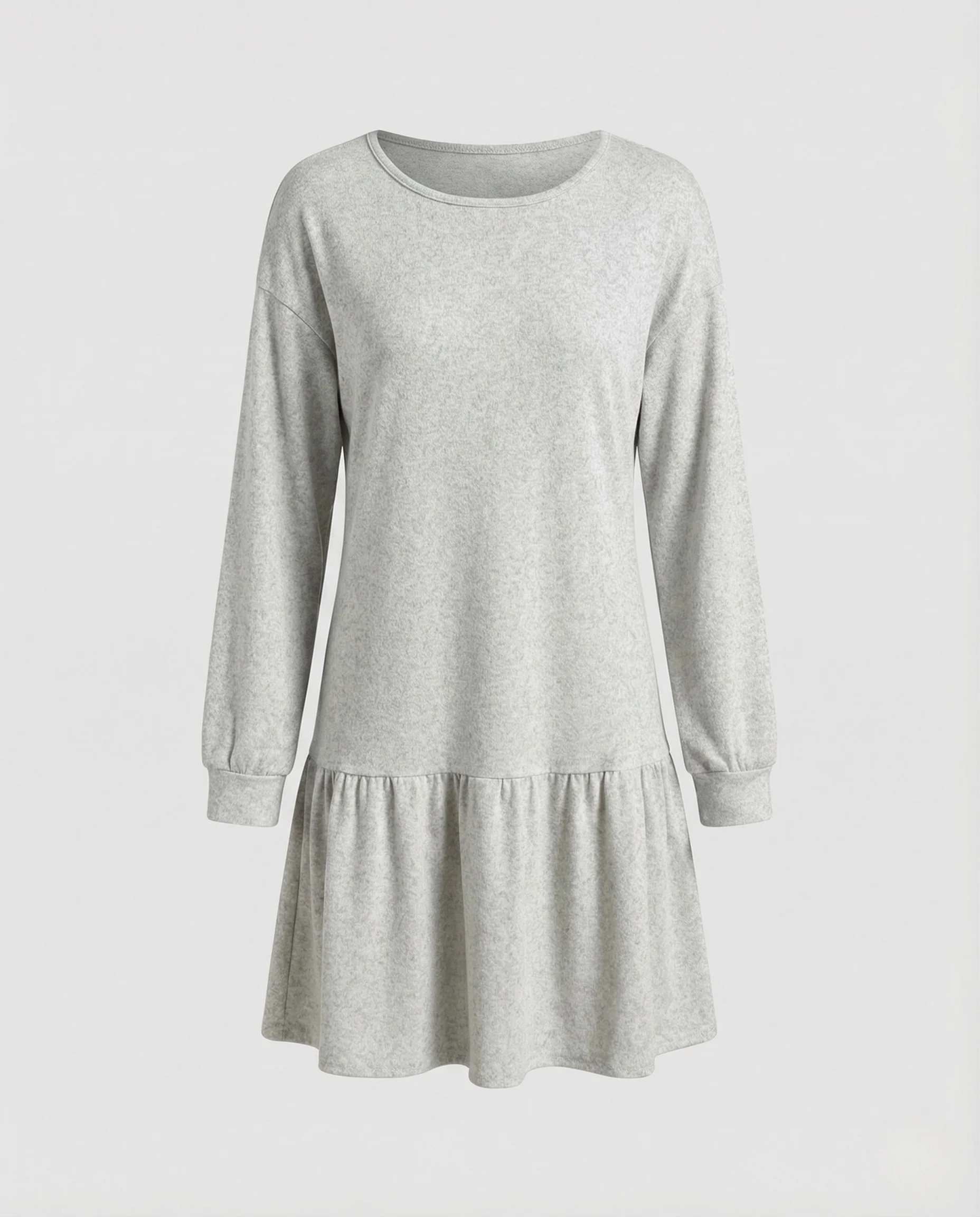 Damen Freizeitkleid Sweat Strick - Image 5
