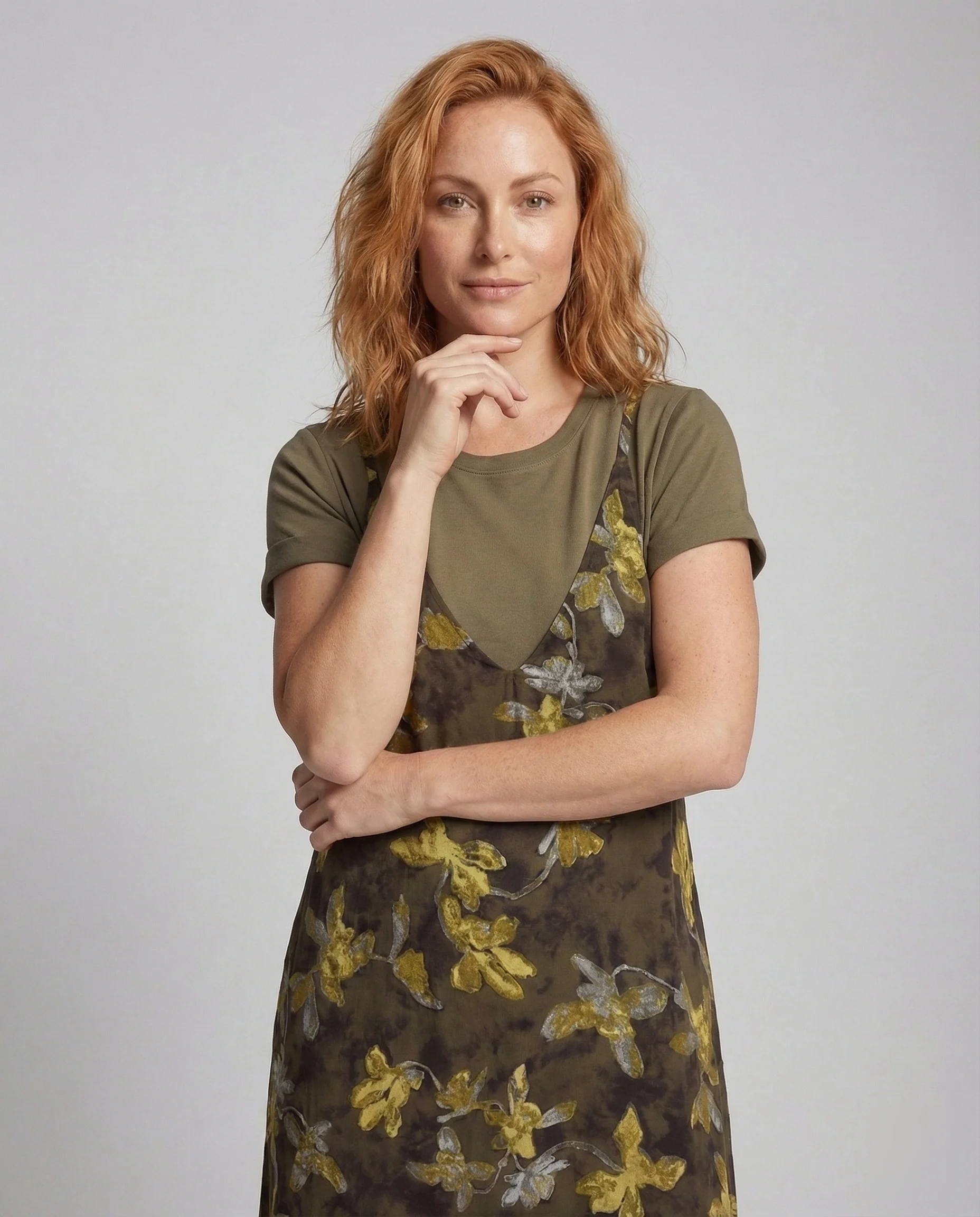 Damen Latz Maxikleid in Jeansoptik - Image 2