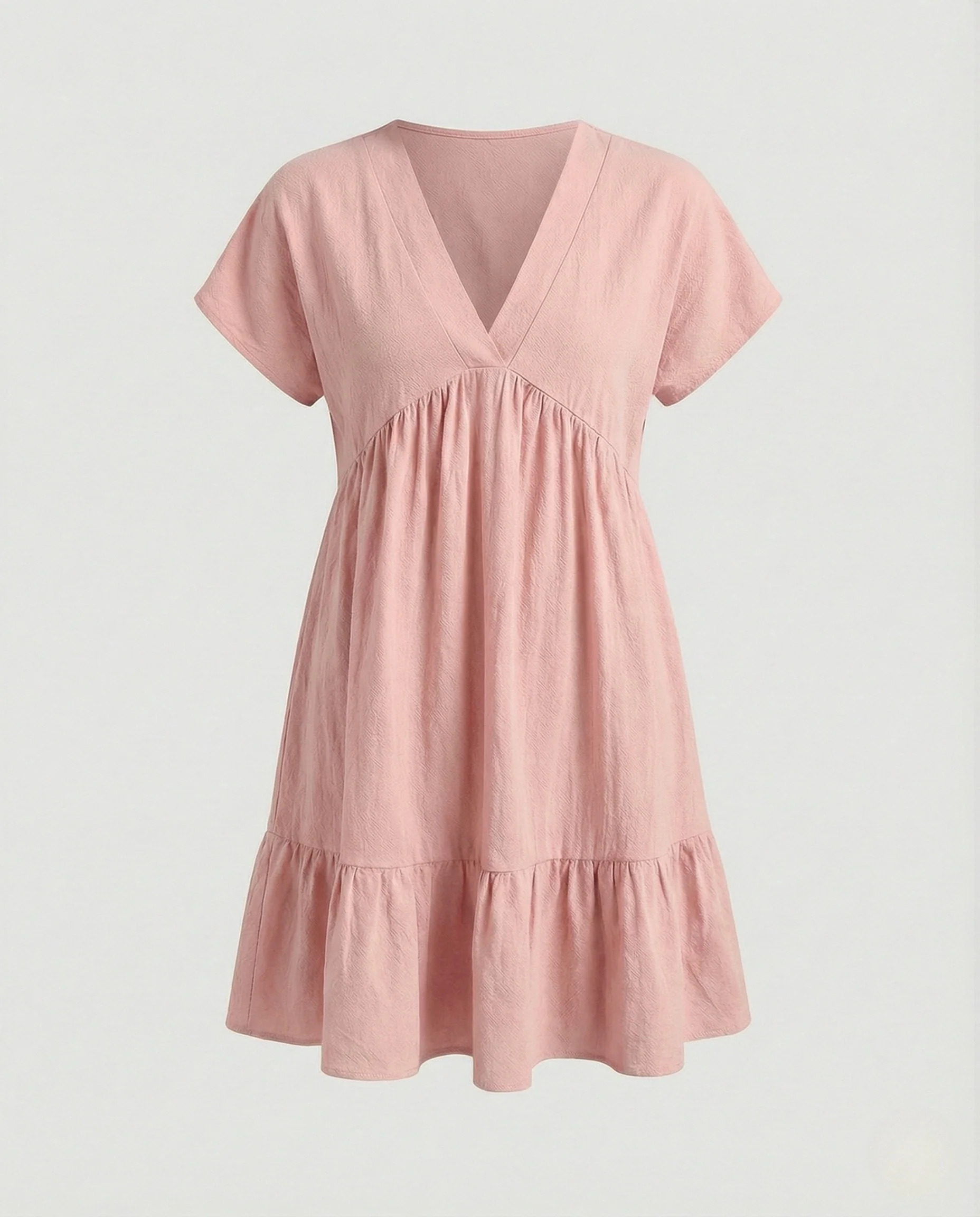 Damen Babydoll-Sommerkleid mit Empire-Taille - Image 5