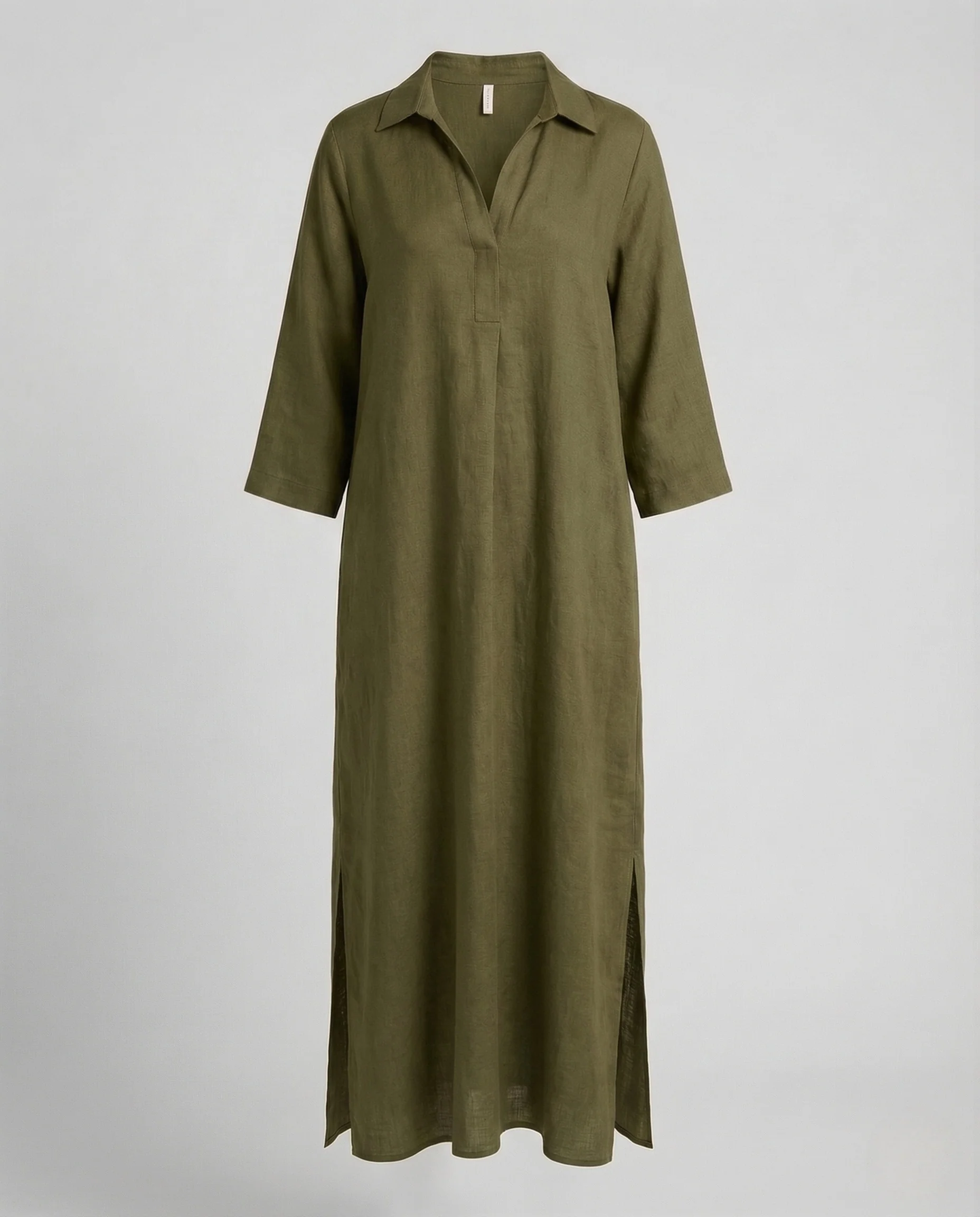 Damen Maxikleid Leinen Sommer - Image 6