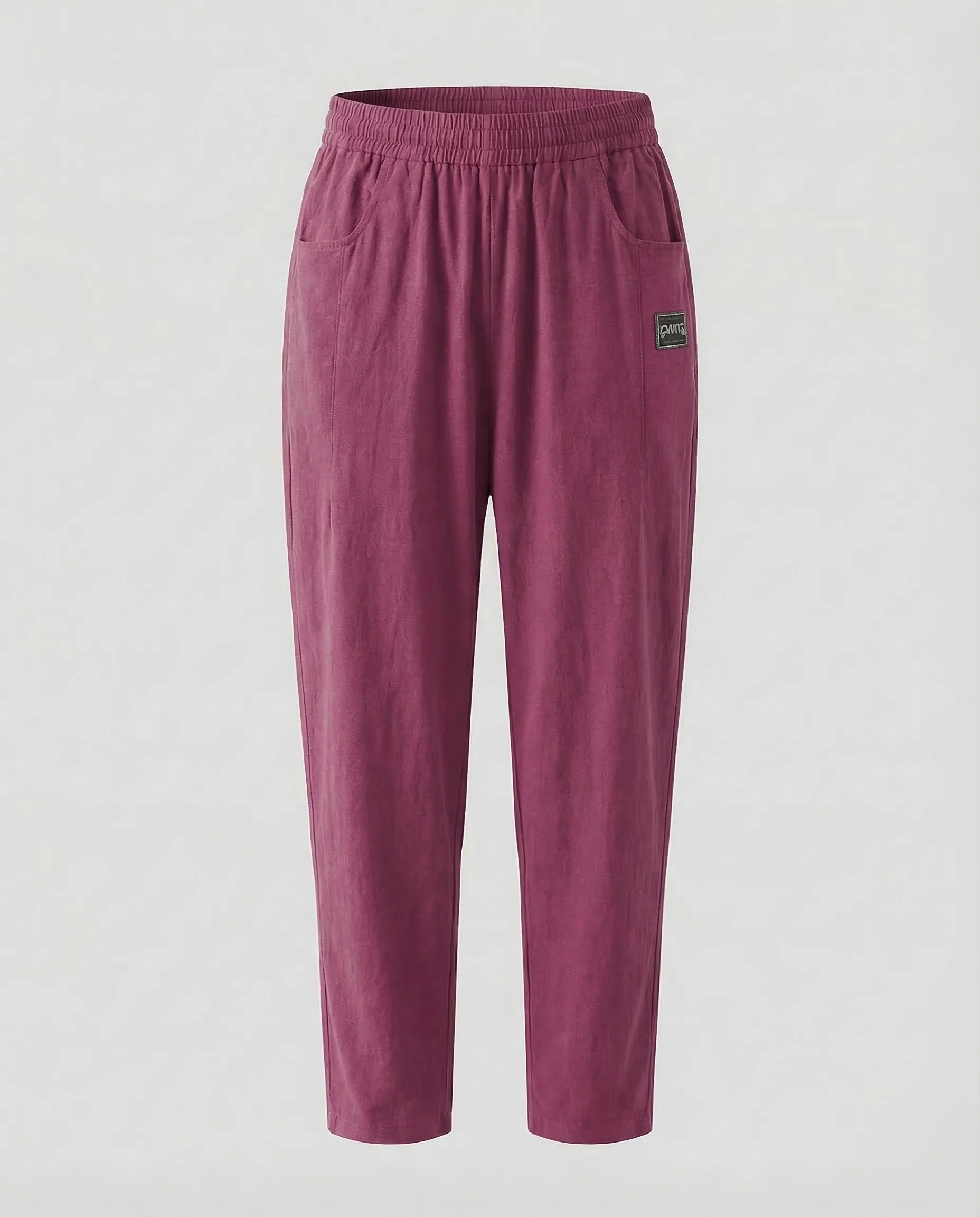 Damen Leinen Freizeithose Tapered - Image 10
