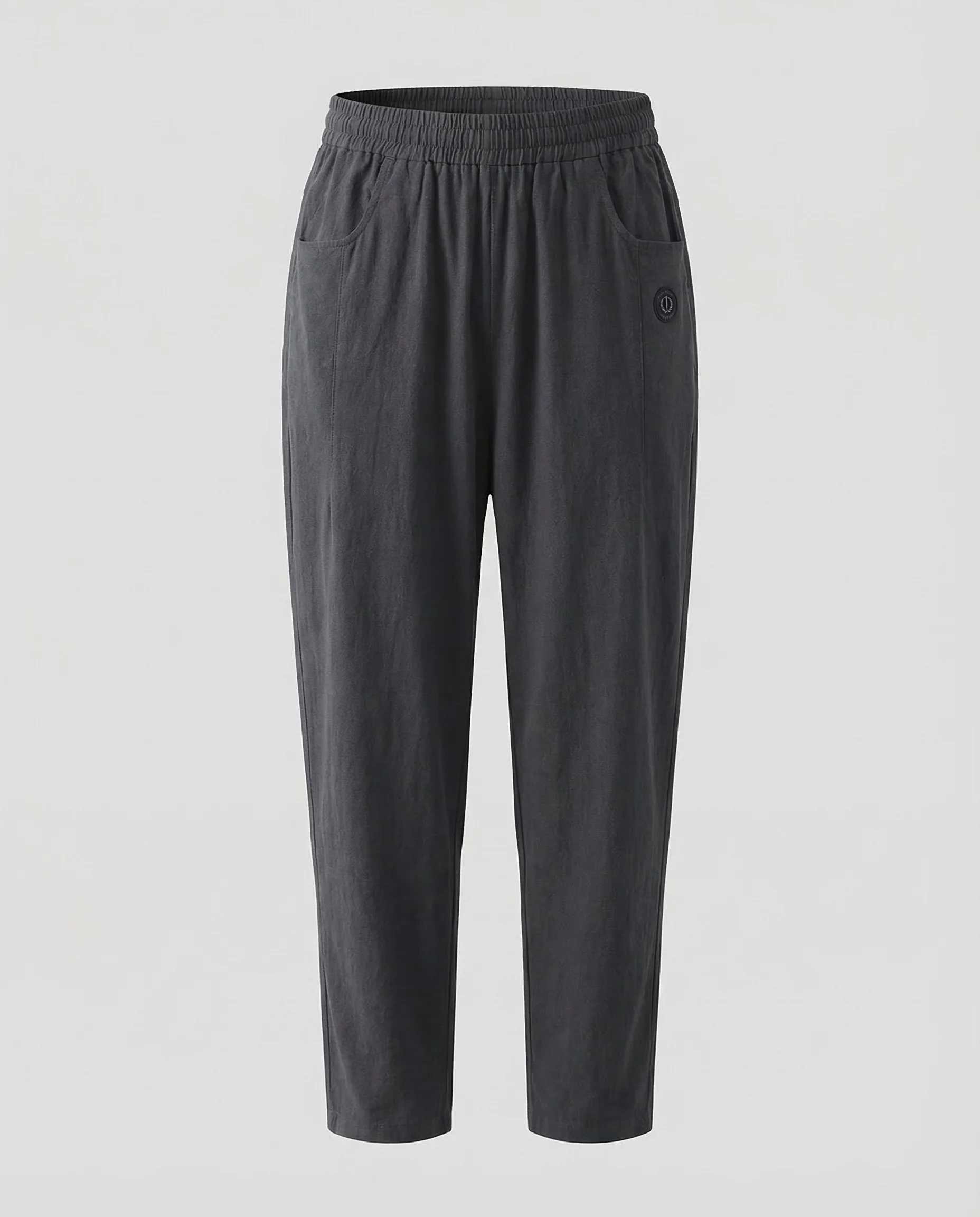 Damen Leinen Freizeithose Tapered - Image 5
