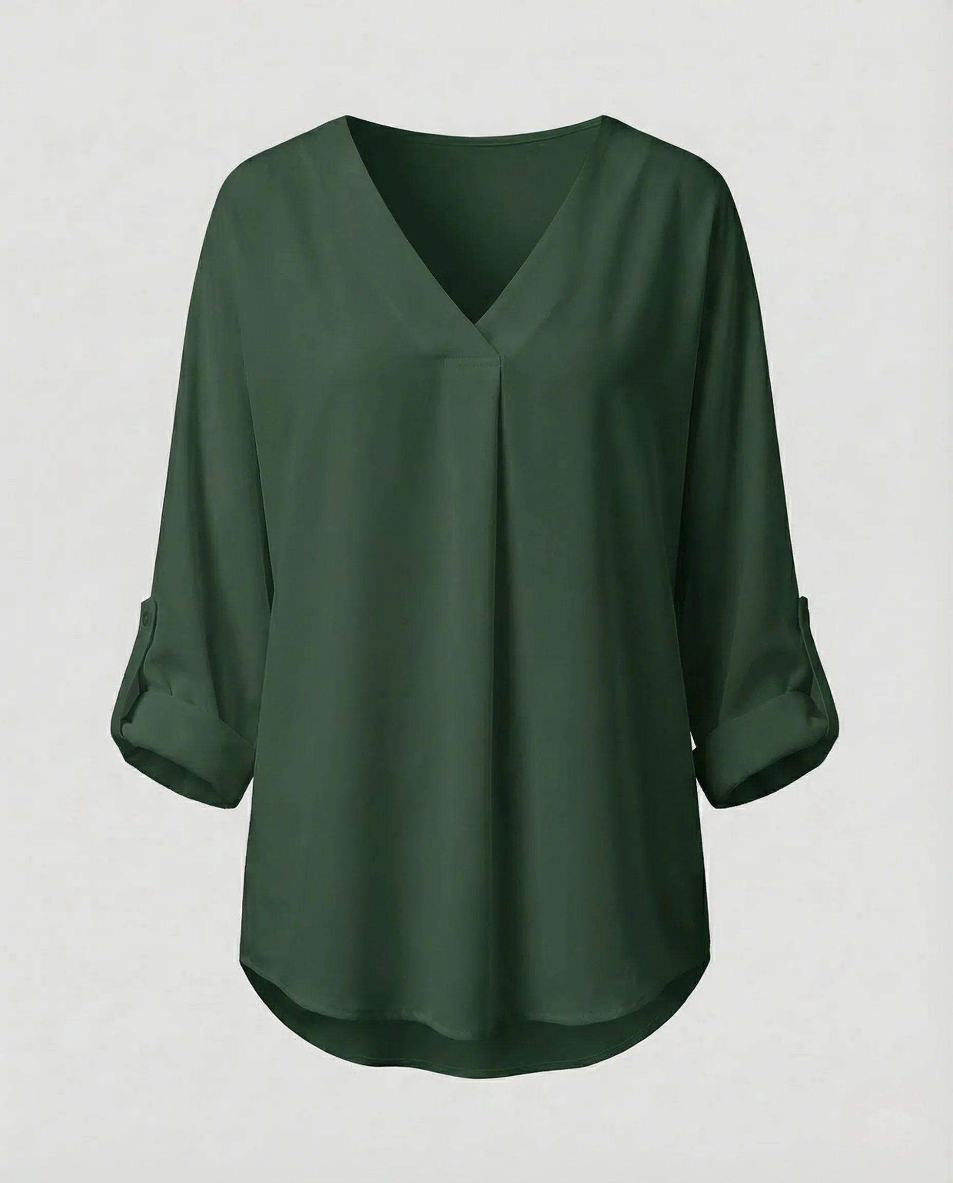 Damen Chiffon Tunika V Ausschnitt - Image 7