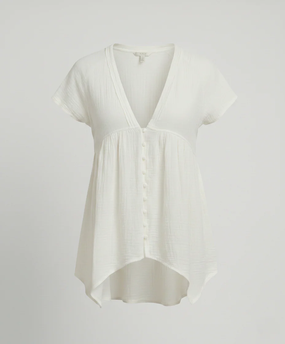 Freizeitkleid Damen Musselin Tunika - Image 6