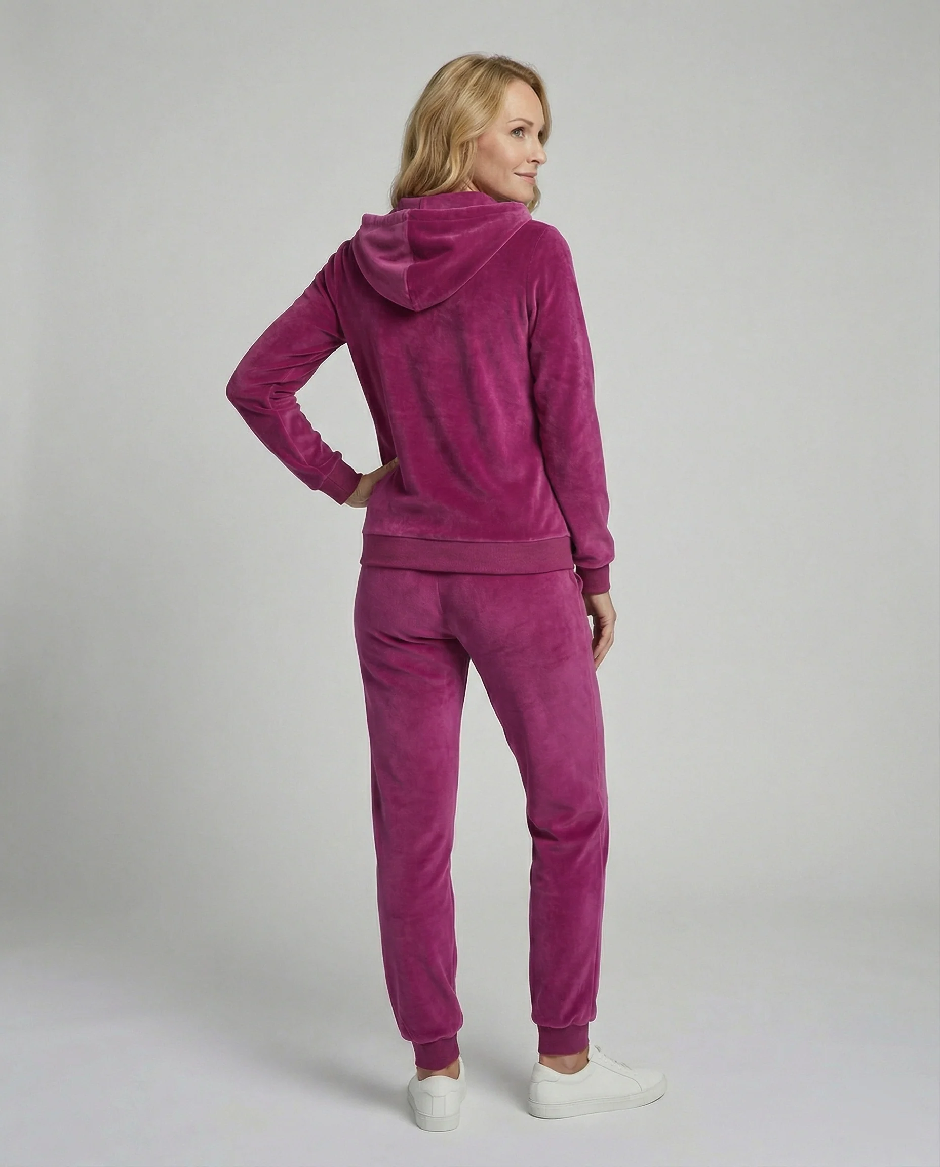 Freizeitkleid Damen Kaftan V-Ausschnitt - Image 4