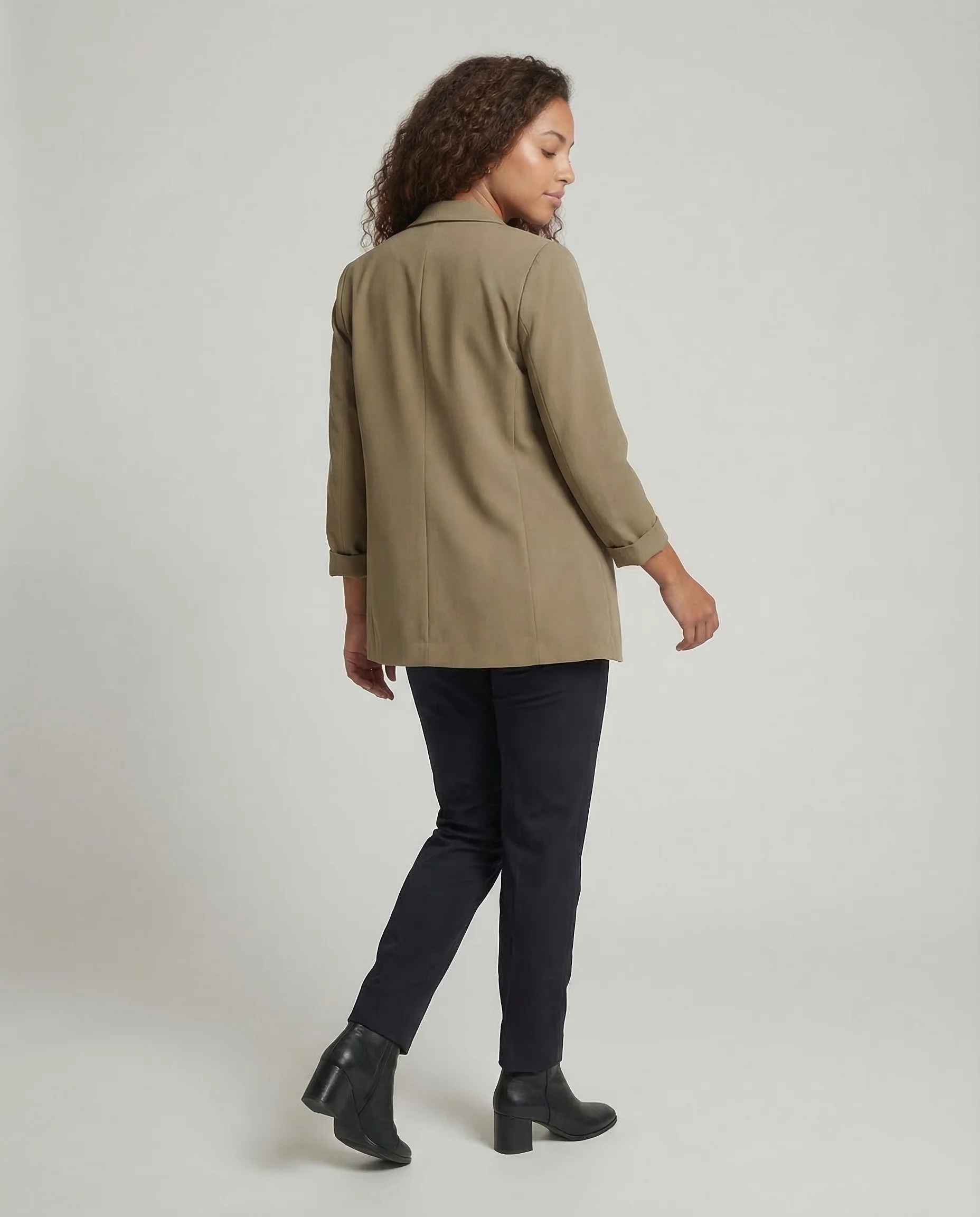 Damen Kimono Blazer Offen - Image 4