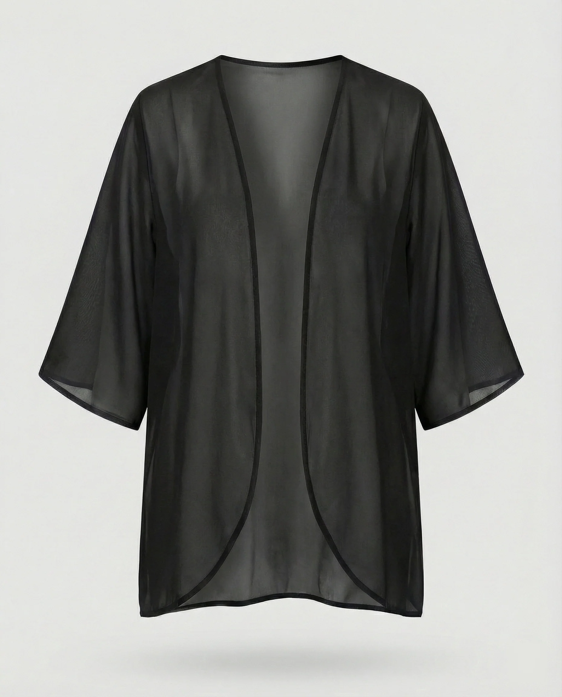 Offener Kimono Damen Floral - Image 6