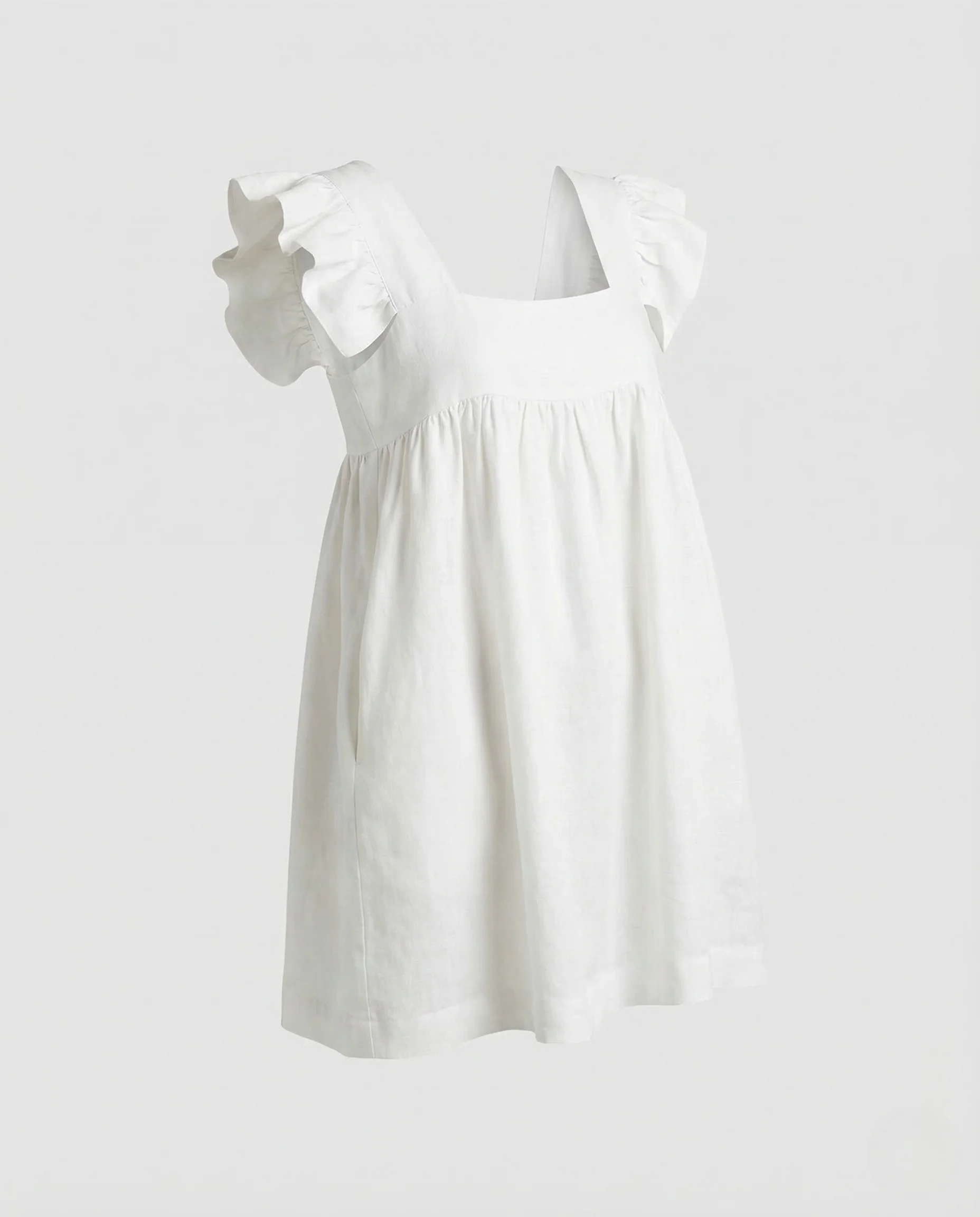 Damen Babydoll Kleid A Linie - Image 5