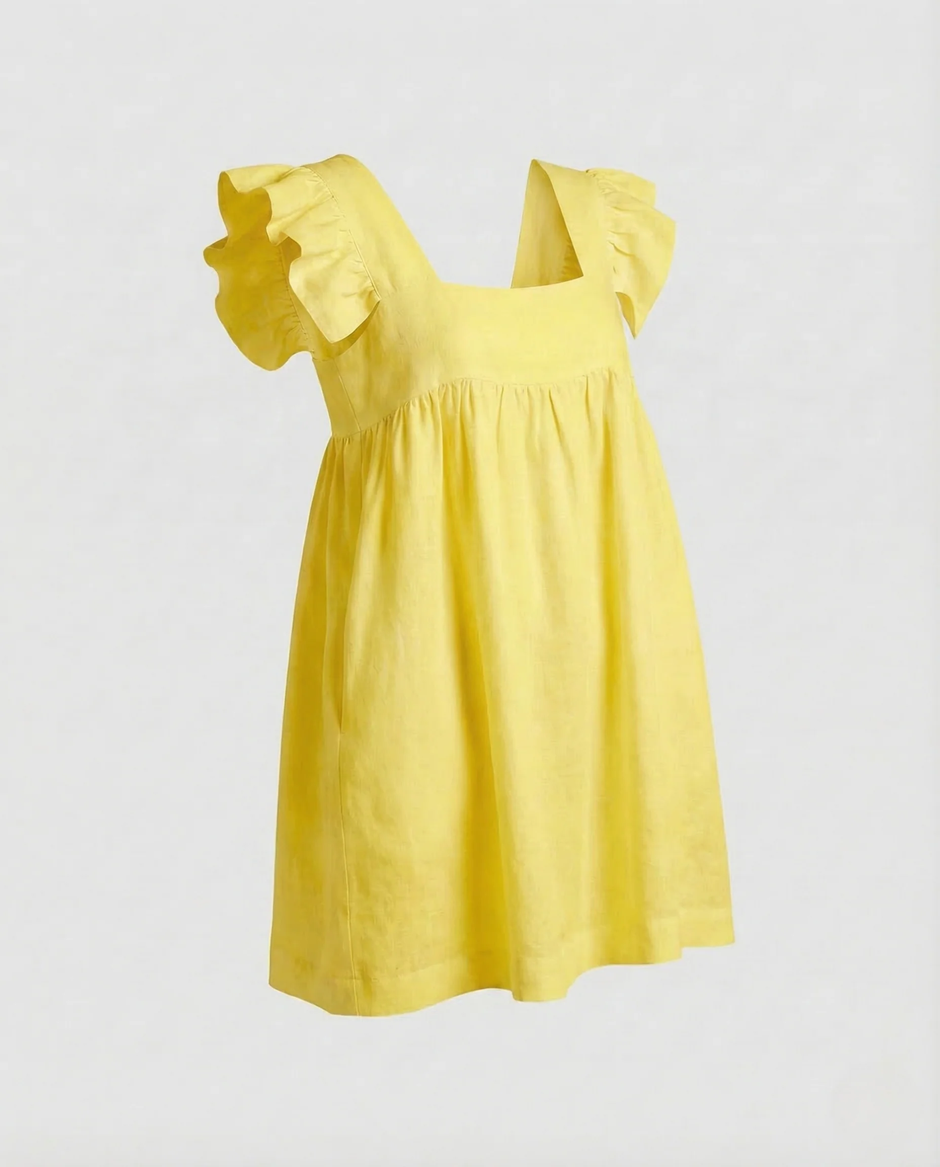 Damen Babydoll Kleid A Linie - Image 6