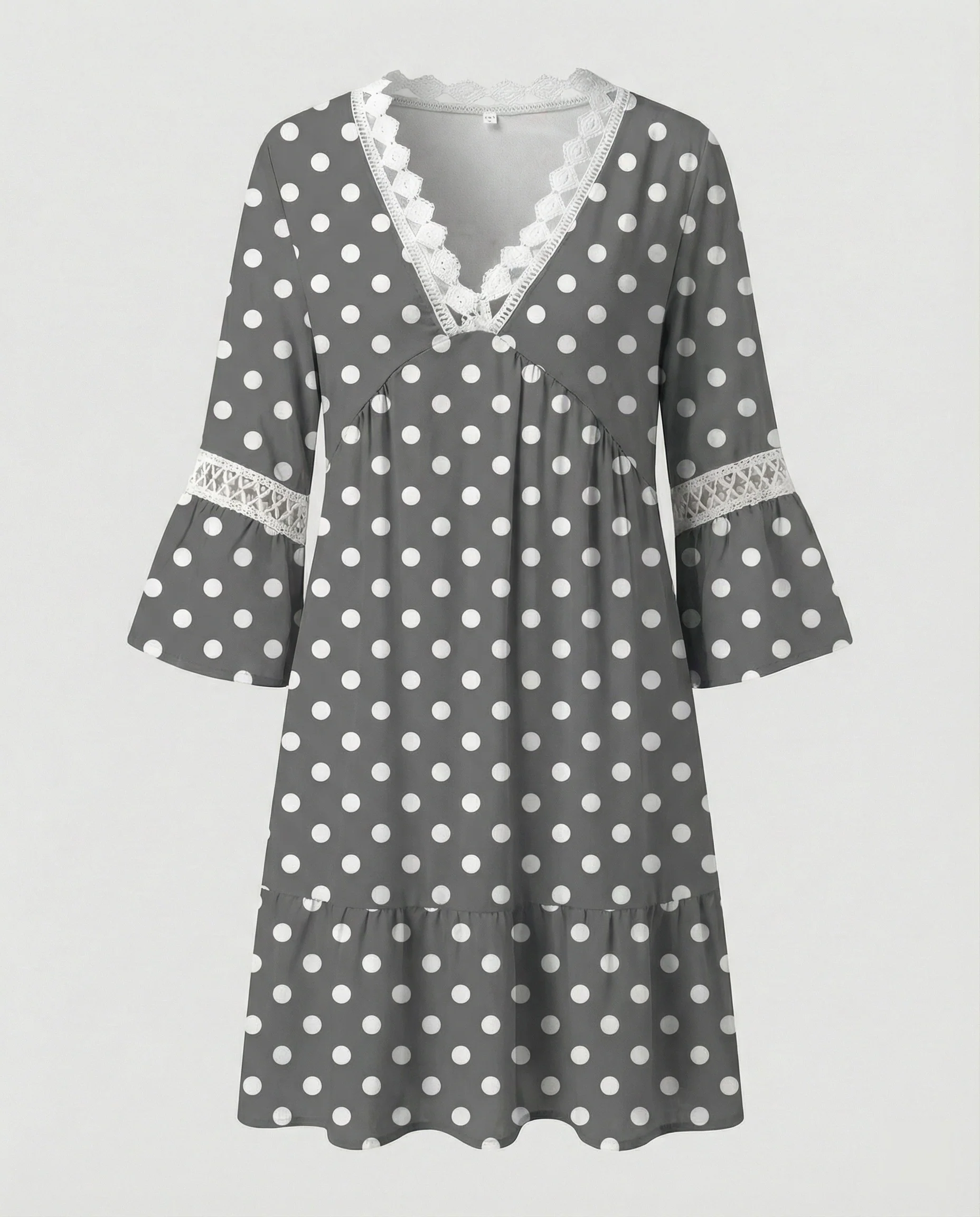 Damen Minikleid A-Linie floral - Image 4