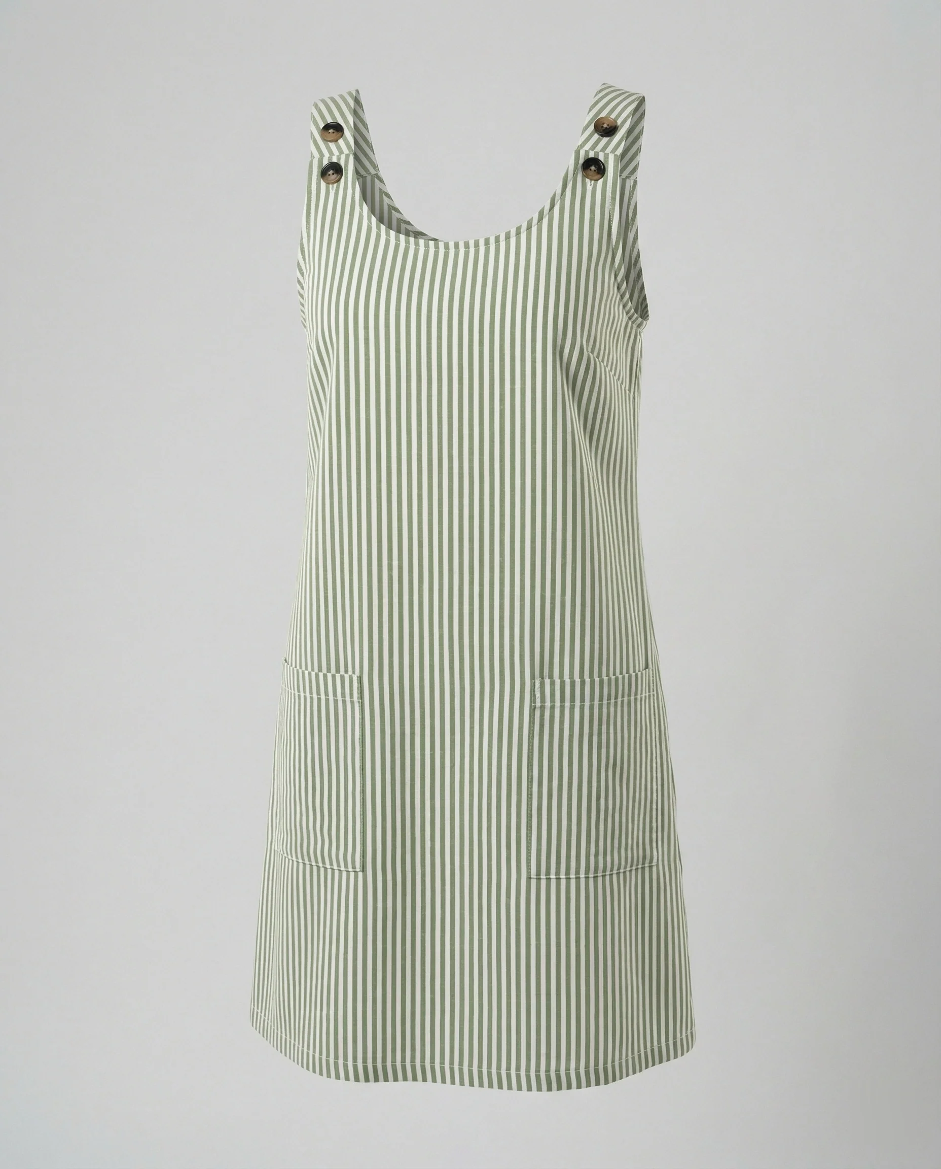 A-Linien Trägerkleid Mit Taschen Damen - Image 2
