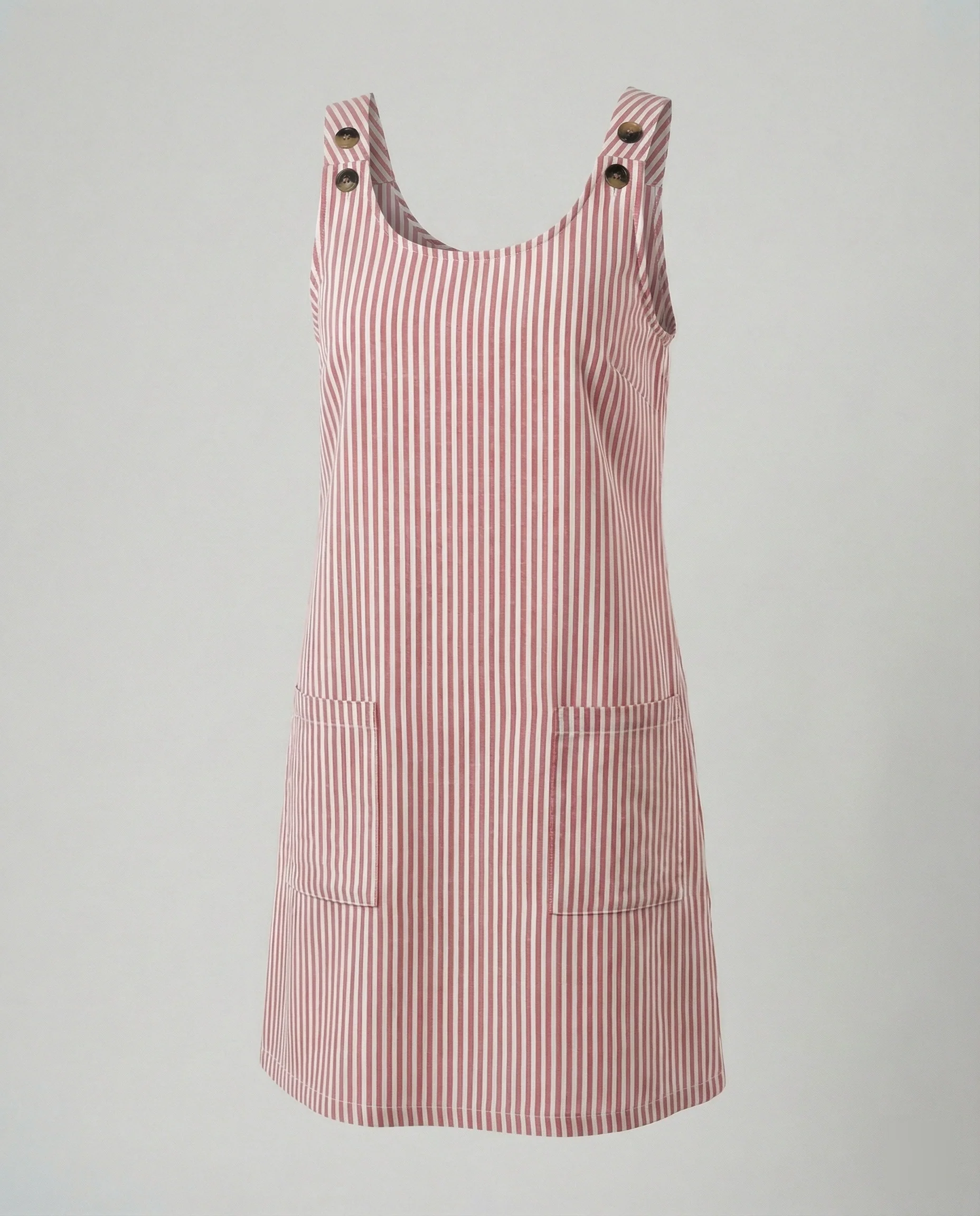 A-Linien Trägerkleid Mit Taschen Damen - Image 4
