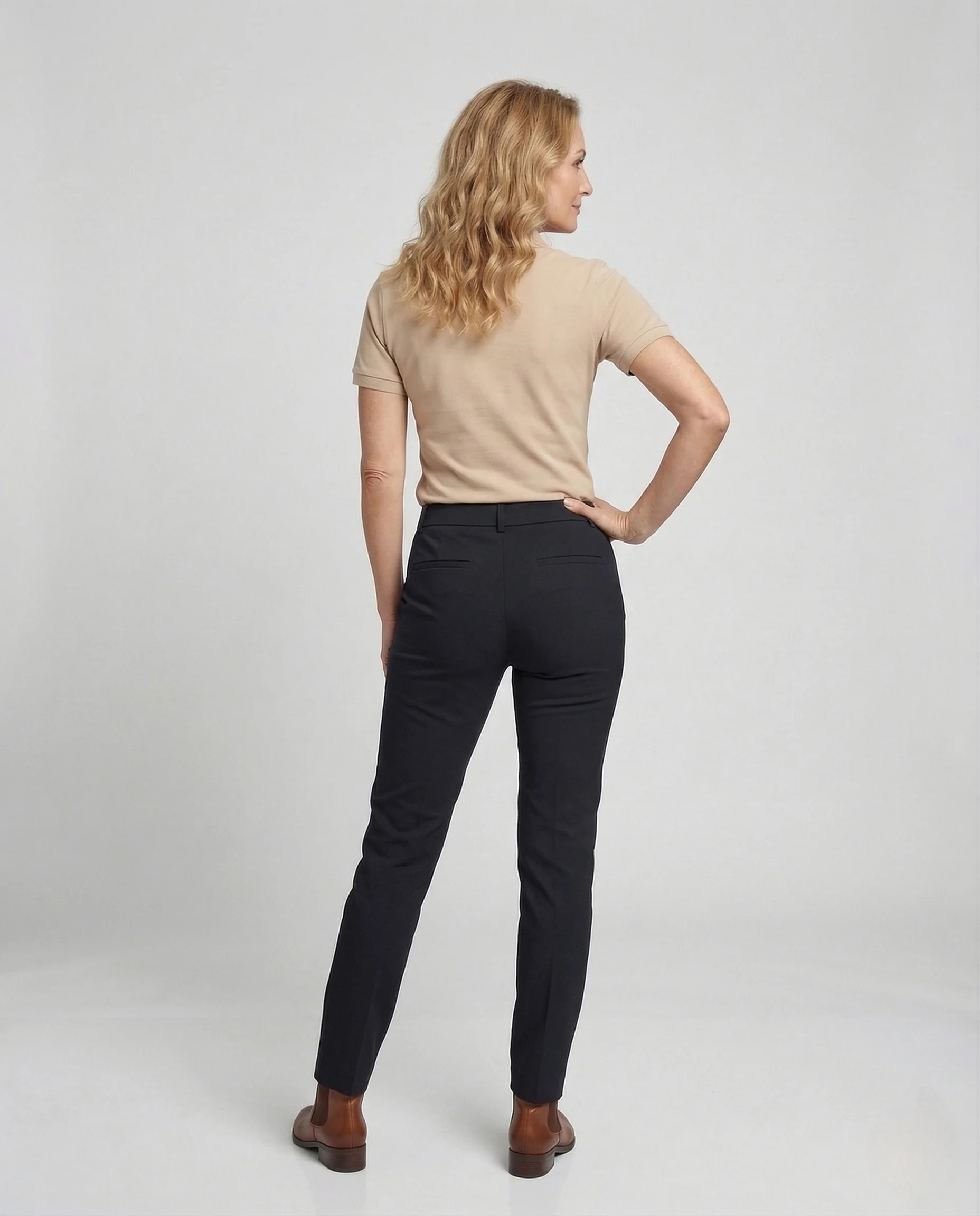 Damen Funktions Poloshirt Piqué atmungsaktiv Sport Polo - Image 4