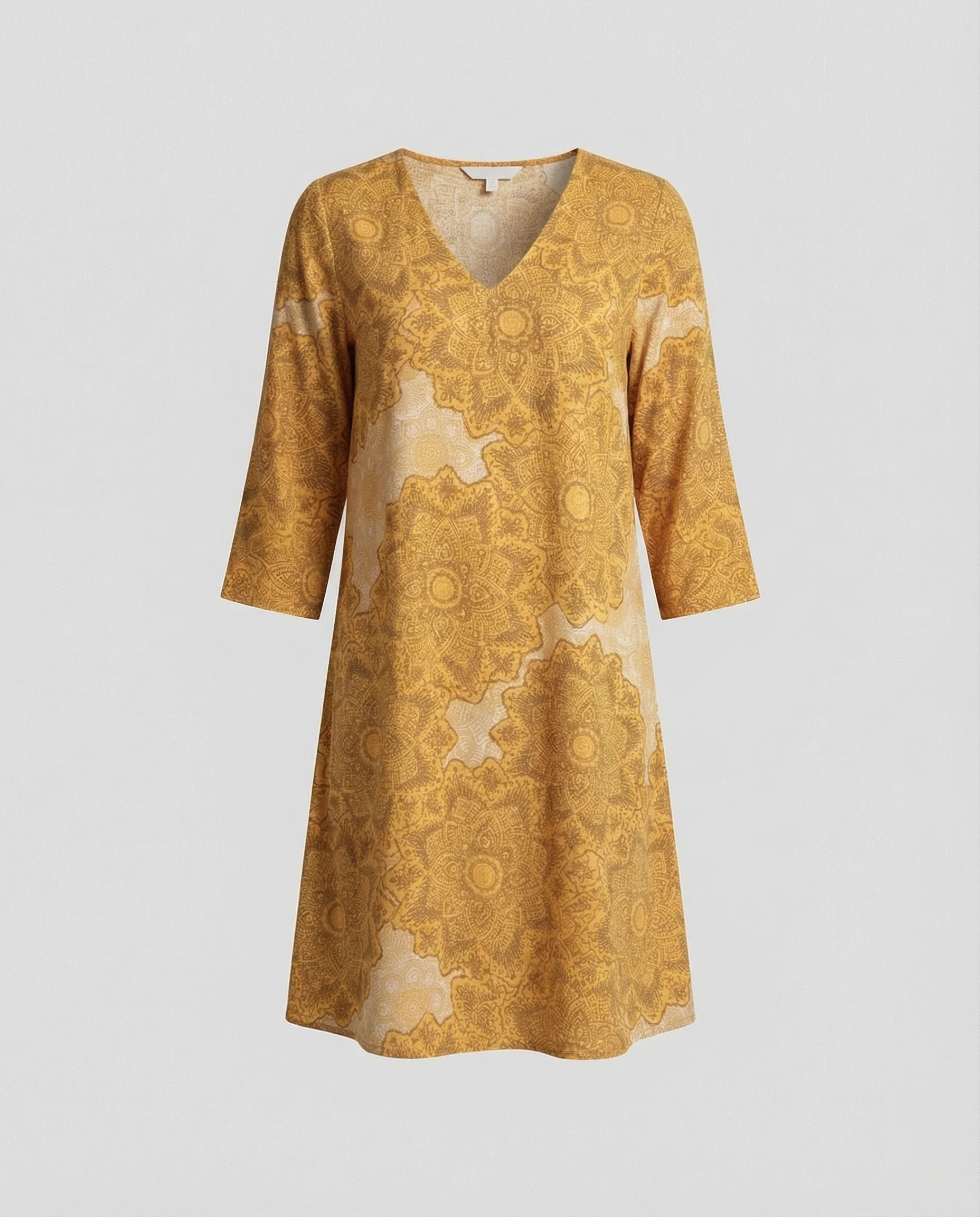 Freizeitkleid Damen Viskose Kleid - Image 5