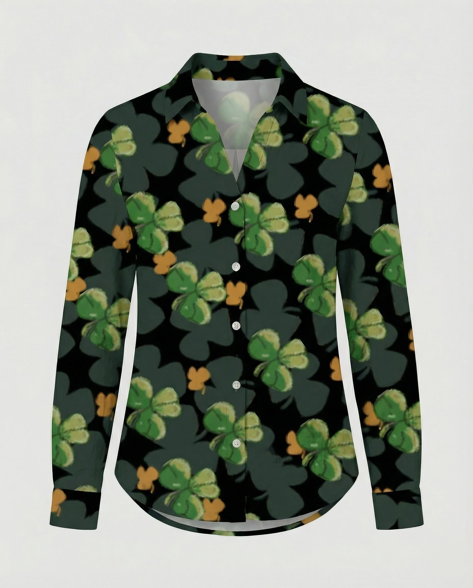 Damen Hemdbluse Katzenprint - Image 19