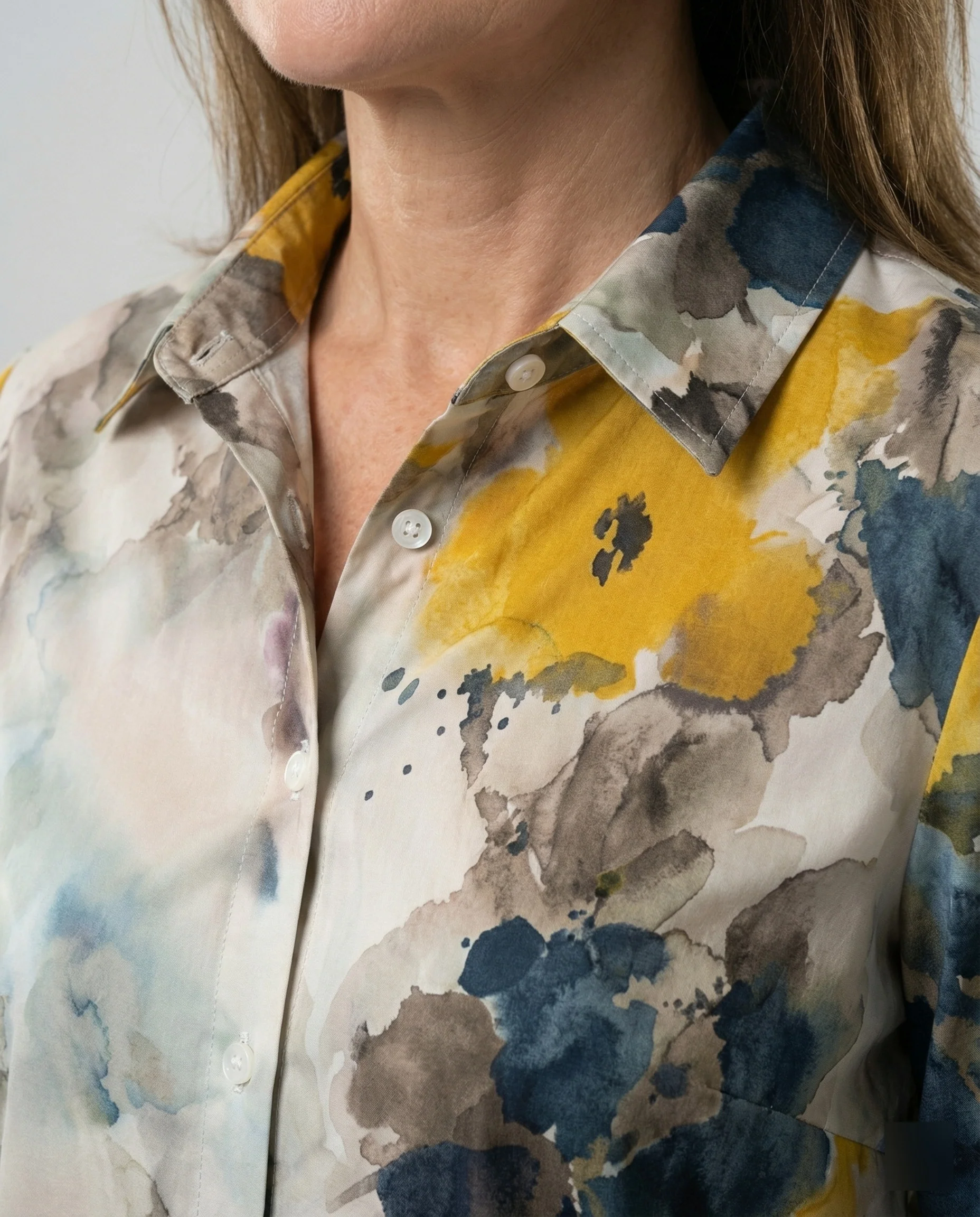Damen Hemdbluse Katzenprint - Image 35