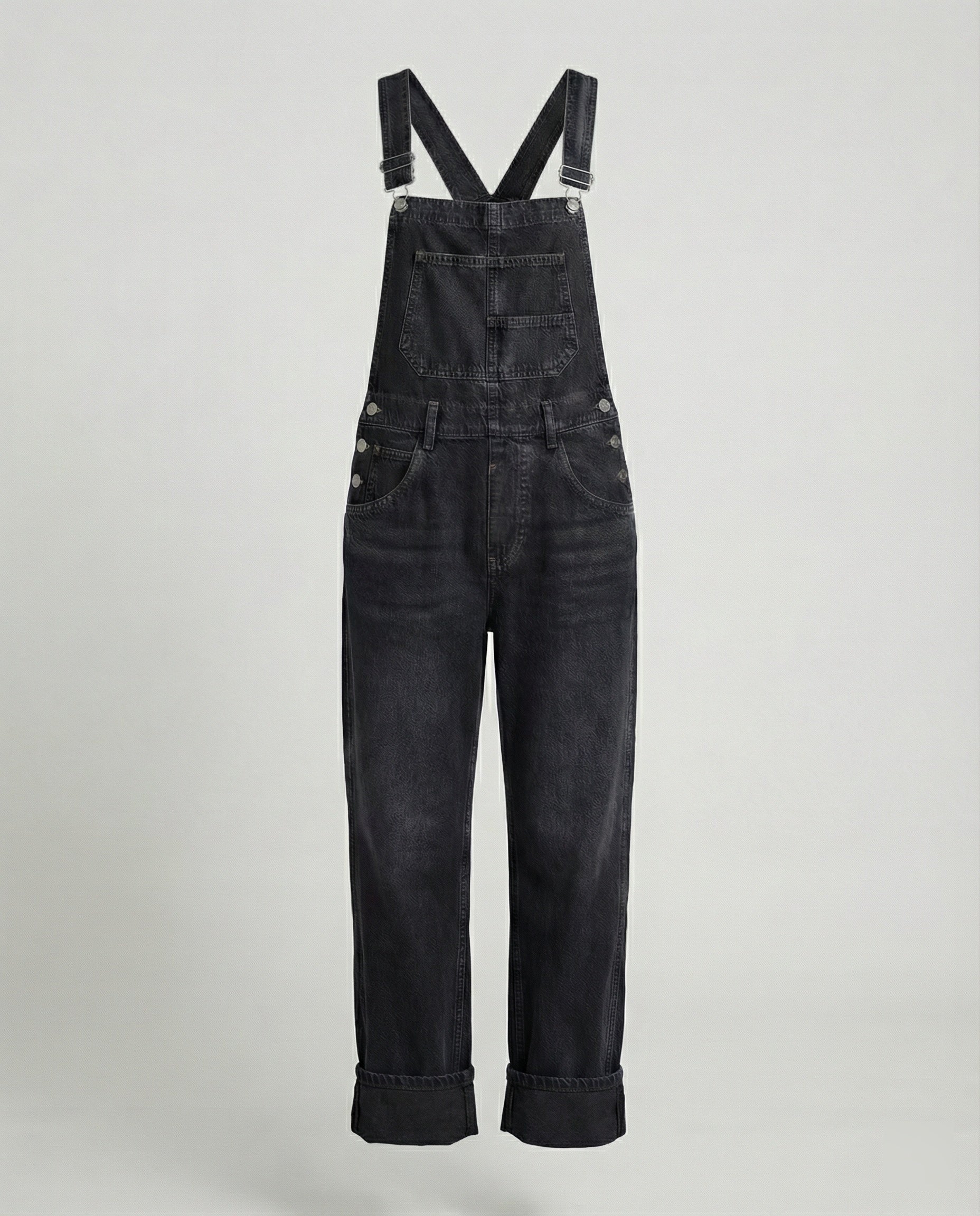 Damen Latzhose Jeans gerade - Image 3
