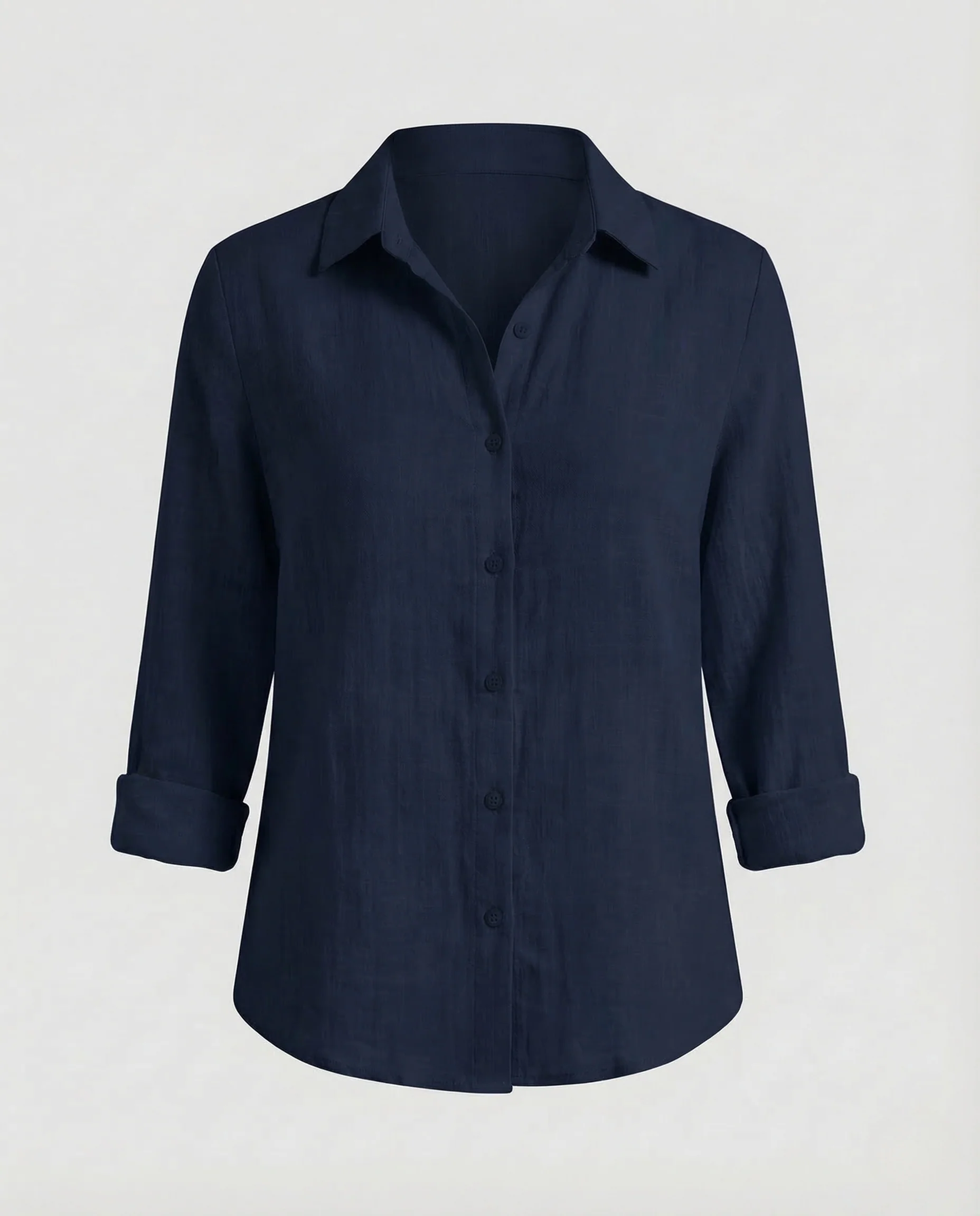 Damen Leinenbluse Blumenprint - Image 10