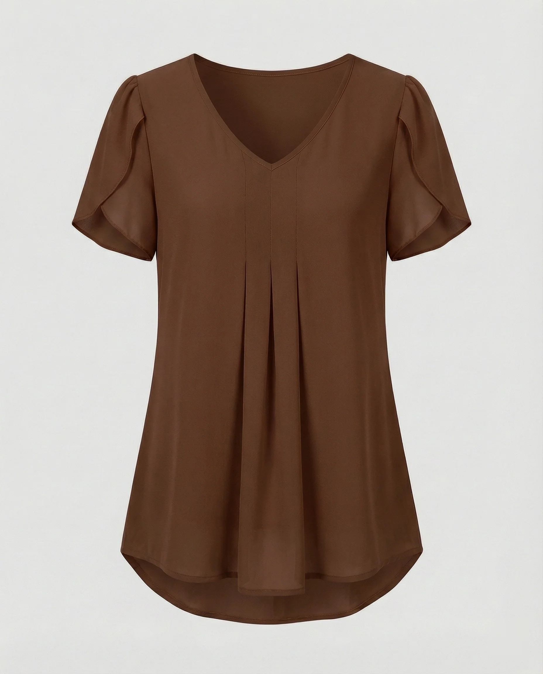 Tunika Bluse Damen mit Schmetterlingsärmeln - Image 11