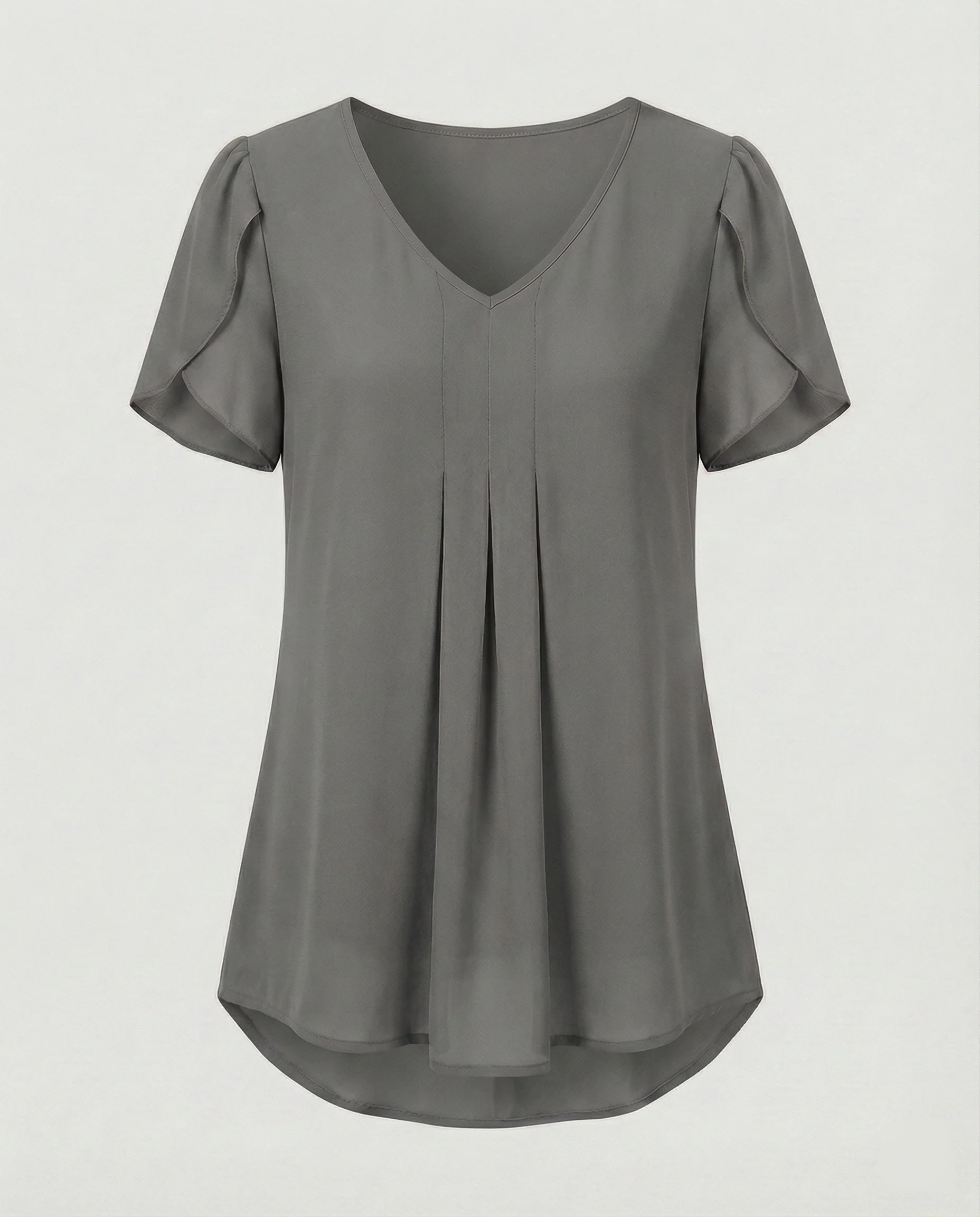 Tunika Bluse Damen mit Schmetterlingsärmeln - Image 16