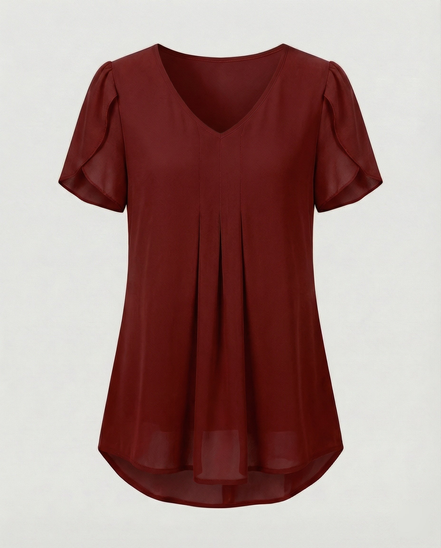 Tunika Bluse Damen mit Schmetterlingsärmeln - Image 17