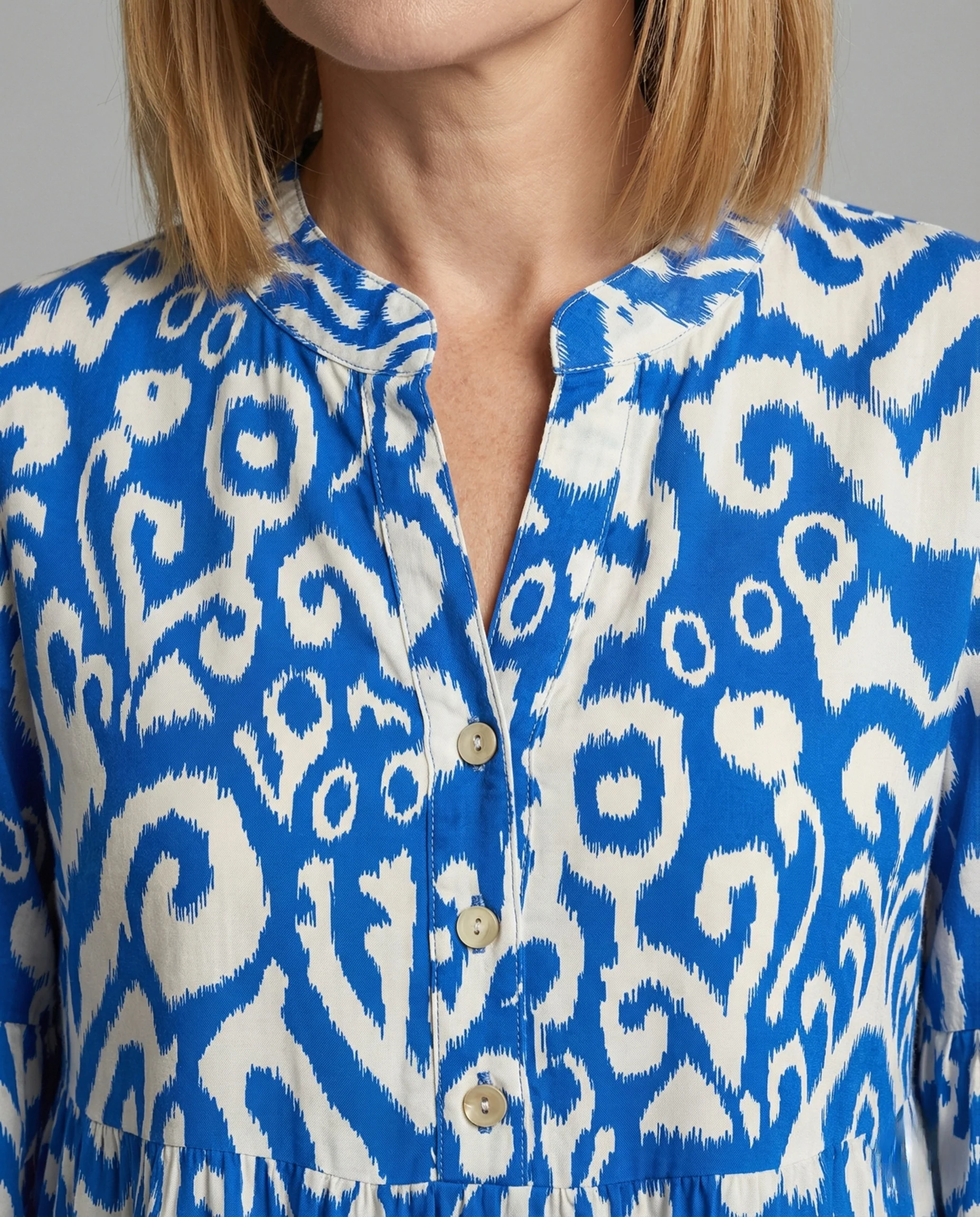 Damen Sommerkleid A-Linie mit Volant - Image 3