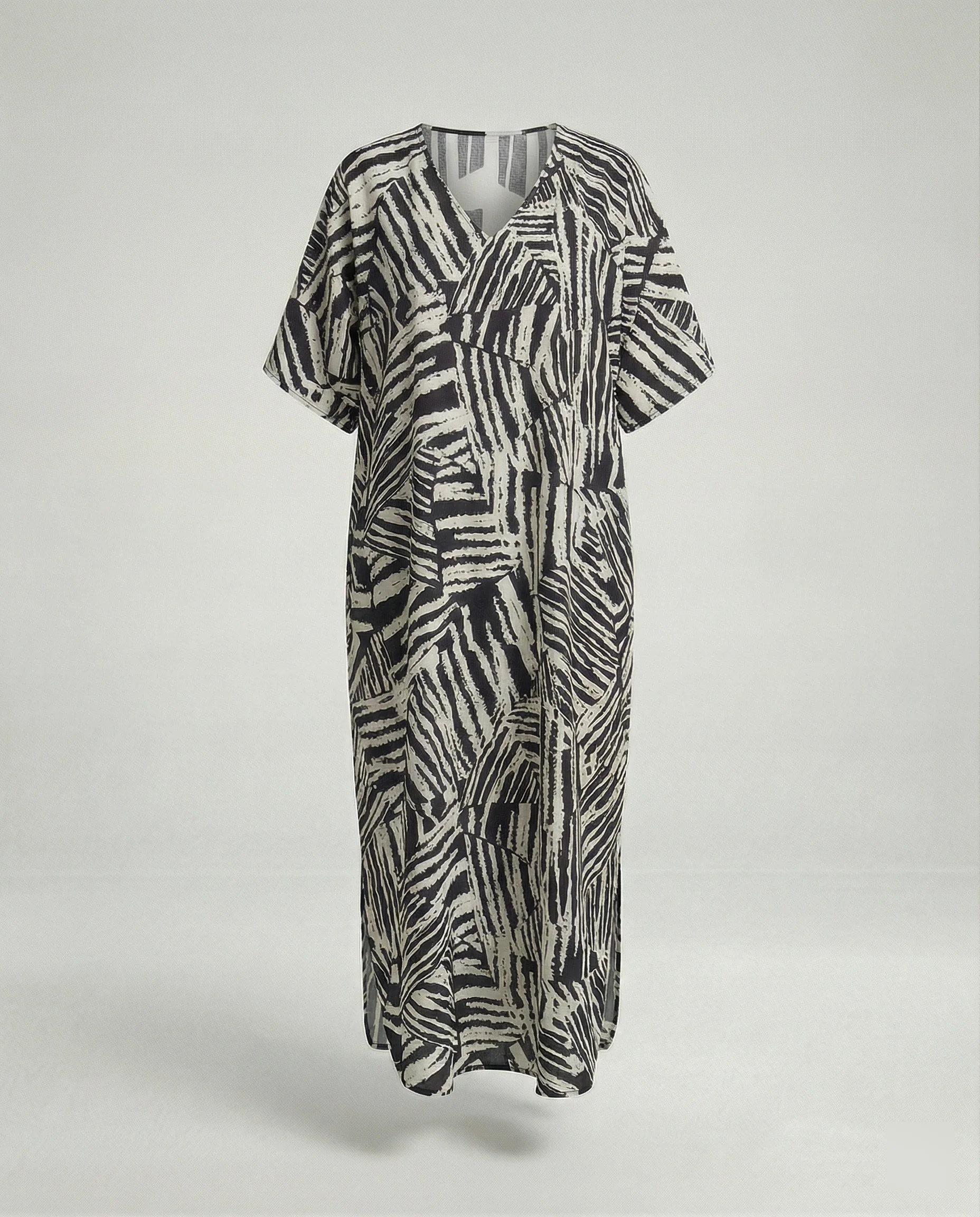 Damen Strandkleid Kimono mit Gürtel - Image 12