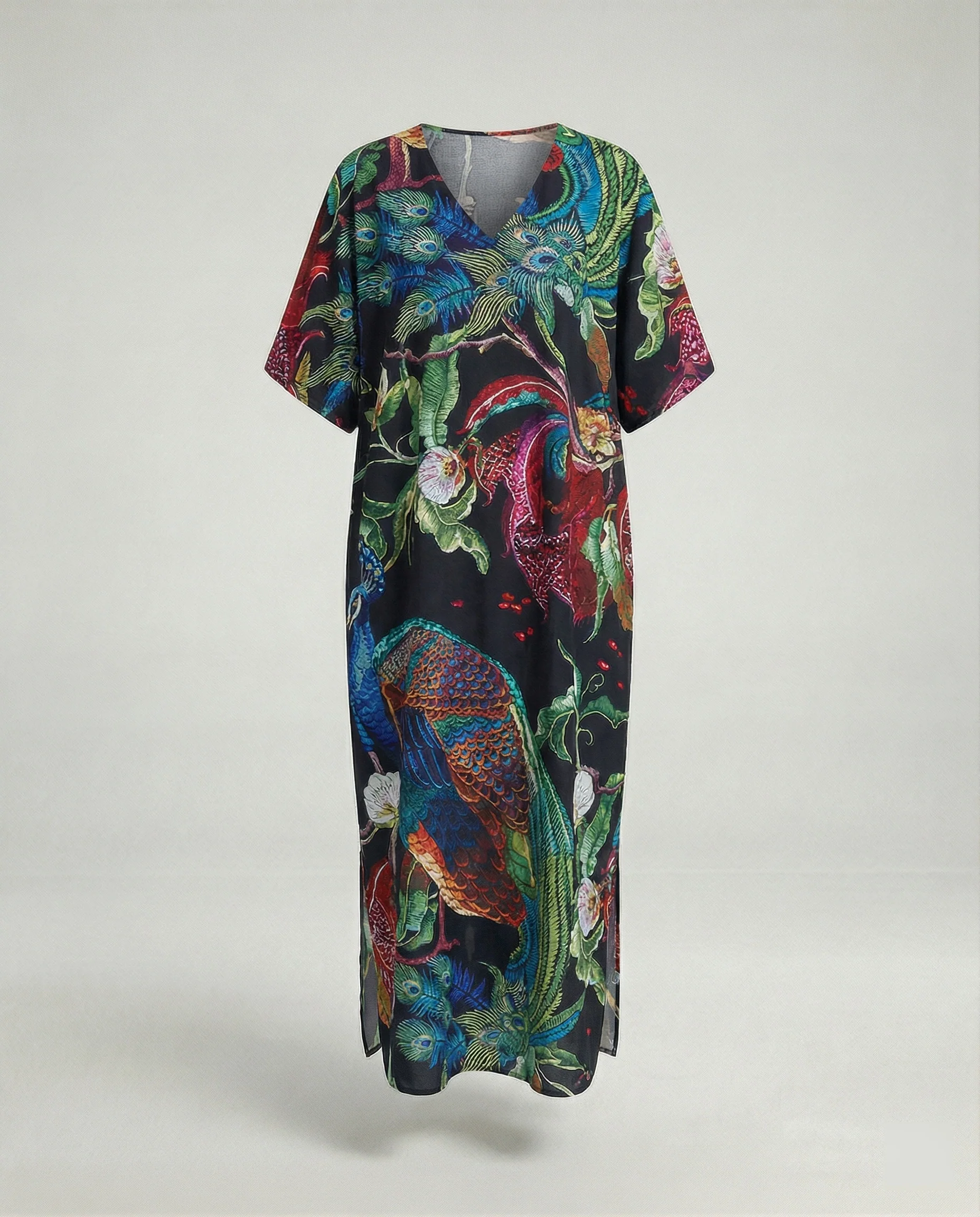 Damen Strandkleid Kimono mit Gürtel - Image 14